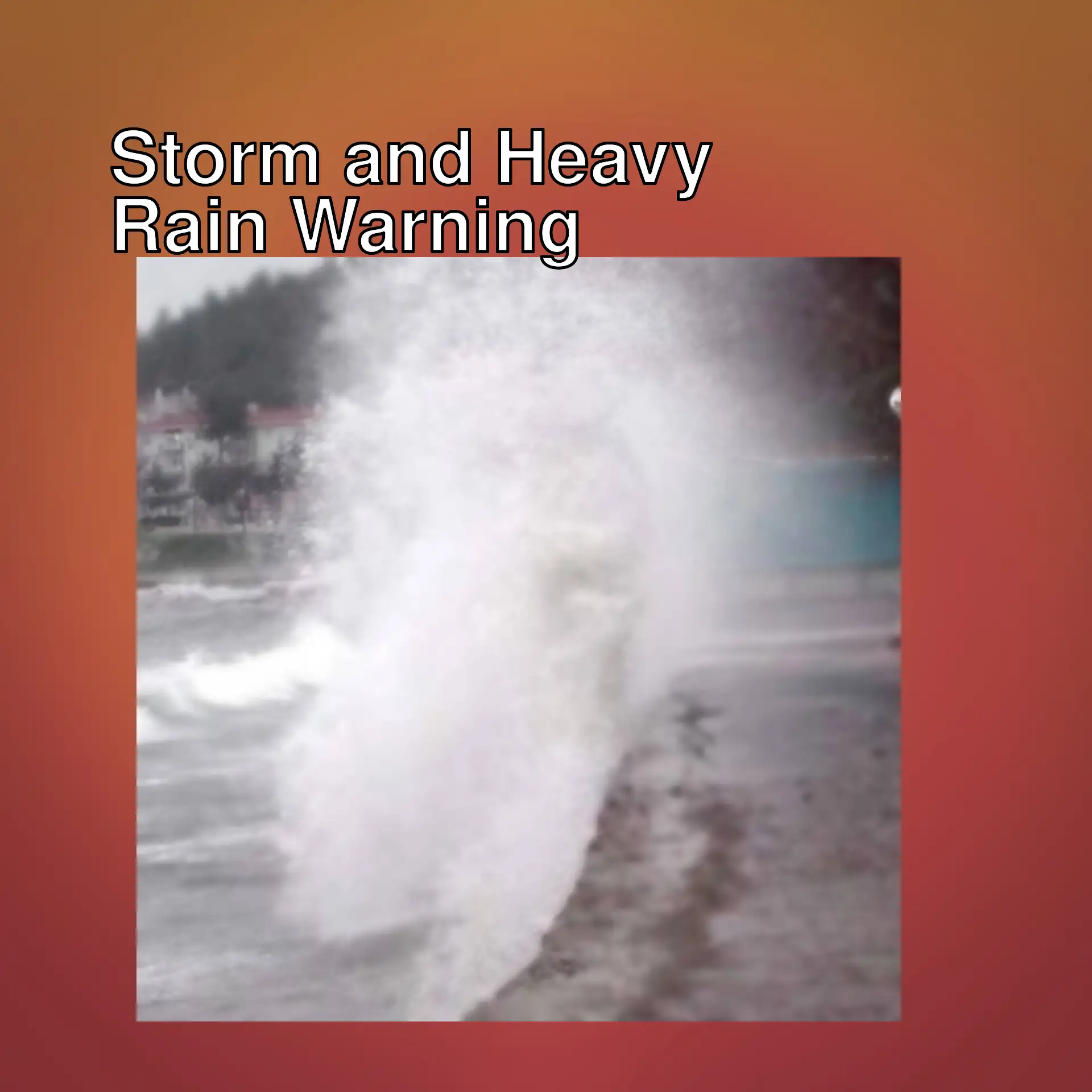 Waves crashing against the Black Sea coast. Waves crashing against the Black Sea coast.