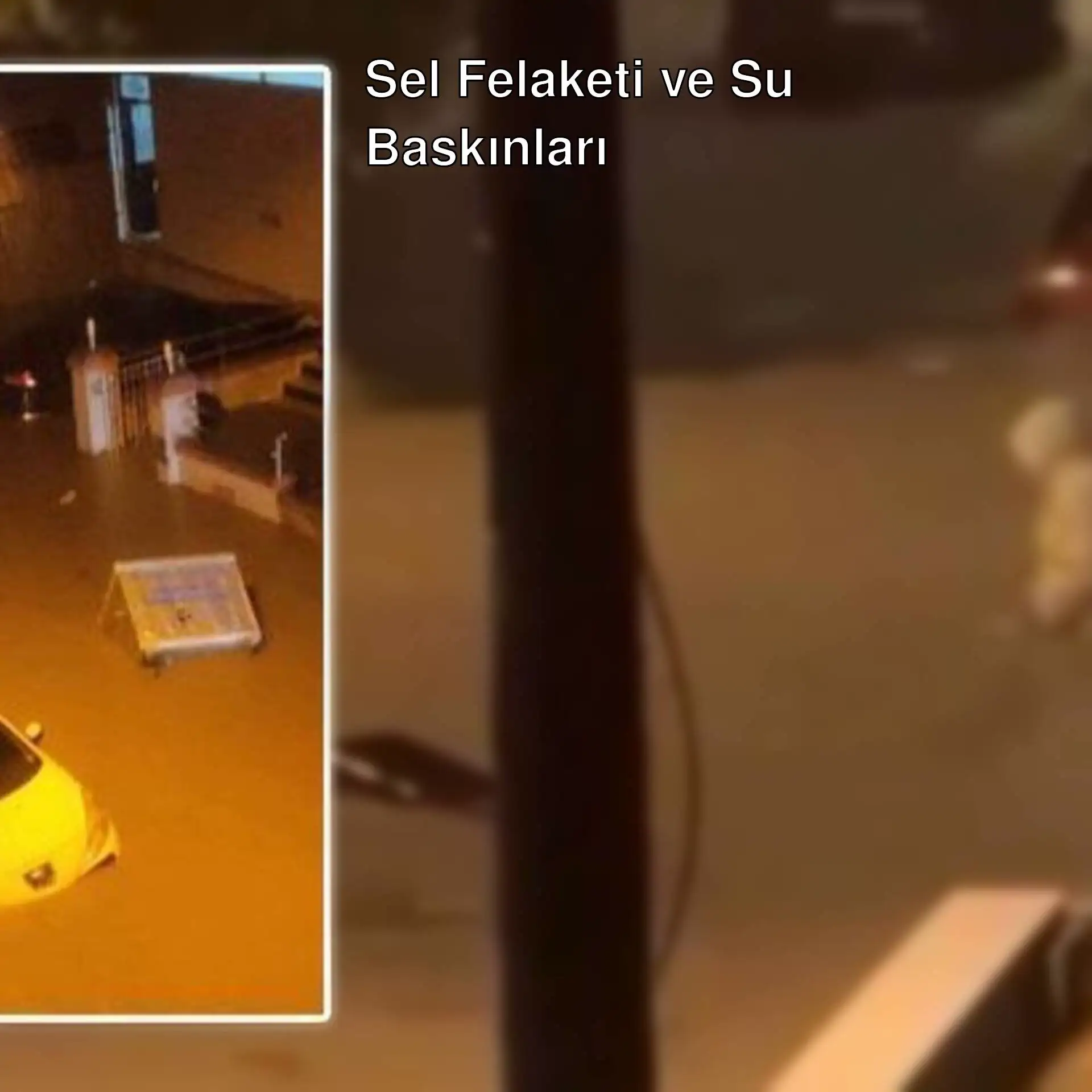 İzmir ve Manisa'da sel felaketi yaşandı. İzmir ve Manisa'da sel felaketi yaşandı.
