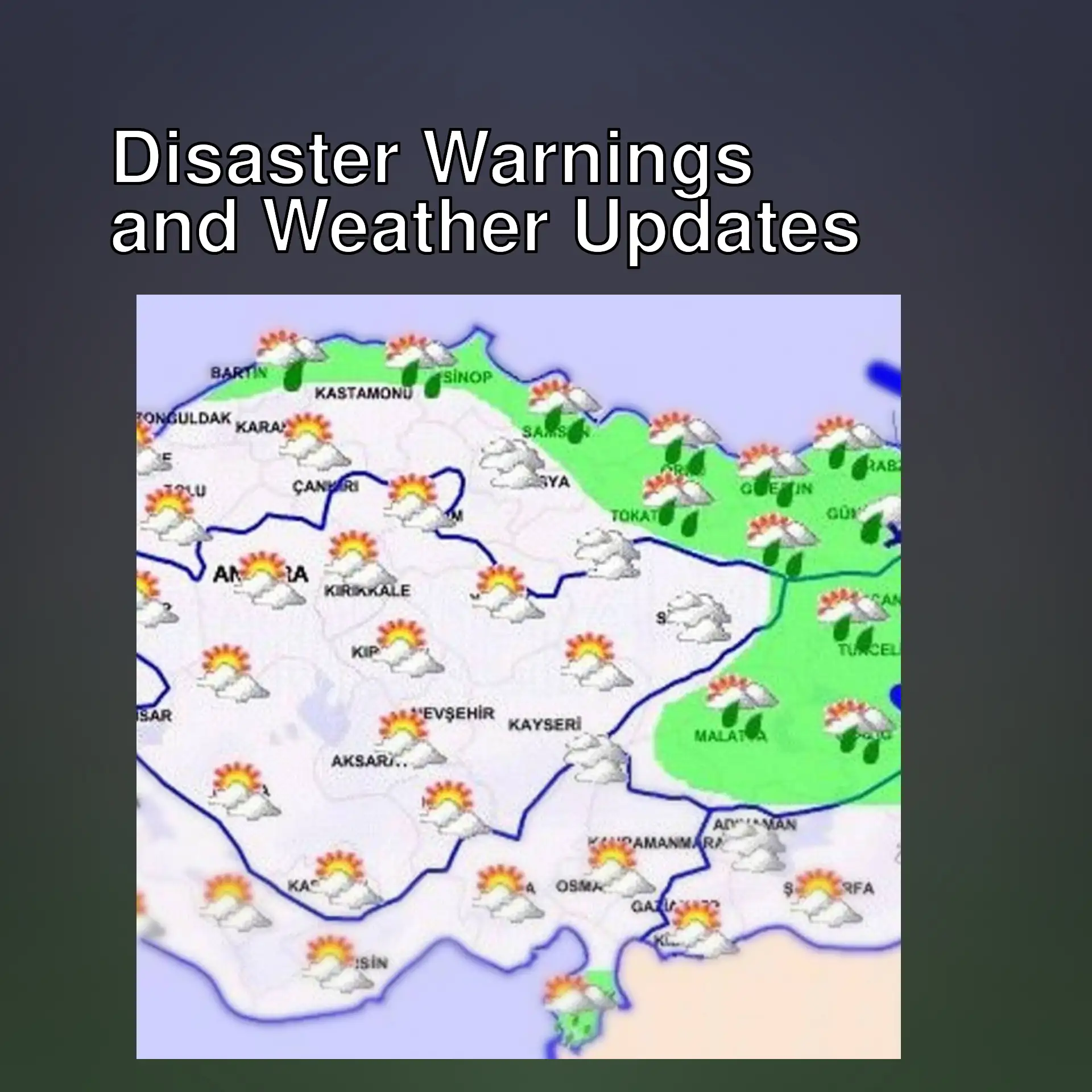Weather map Weather map