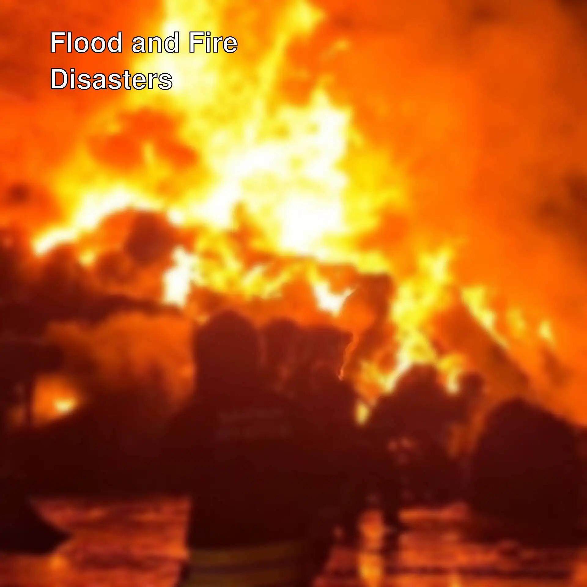 Moments of people standing in front of a large fire. Moments of people standing in front of a large fire.