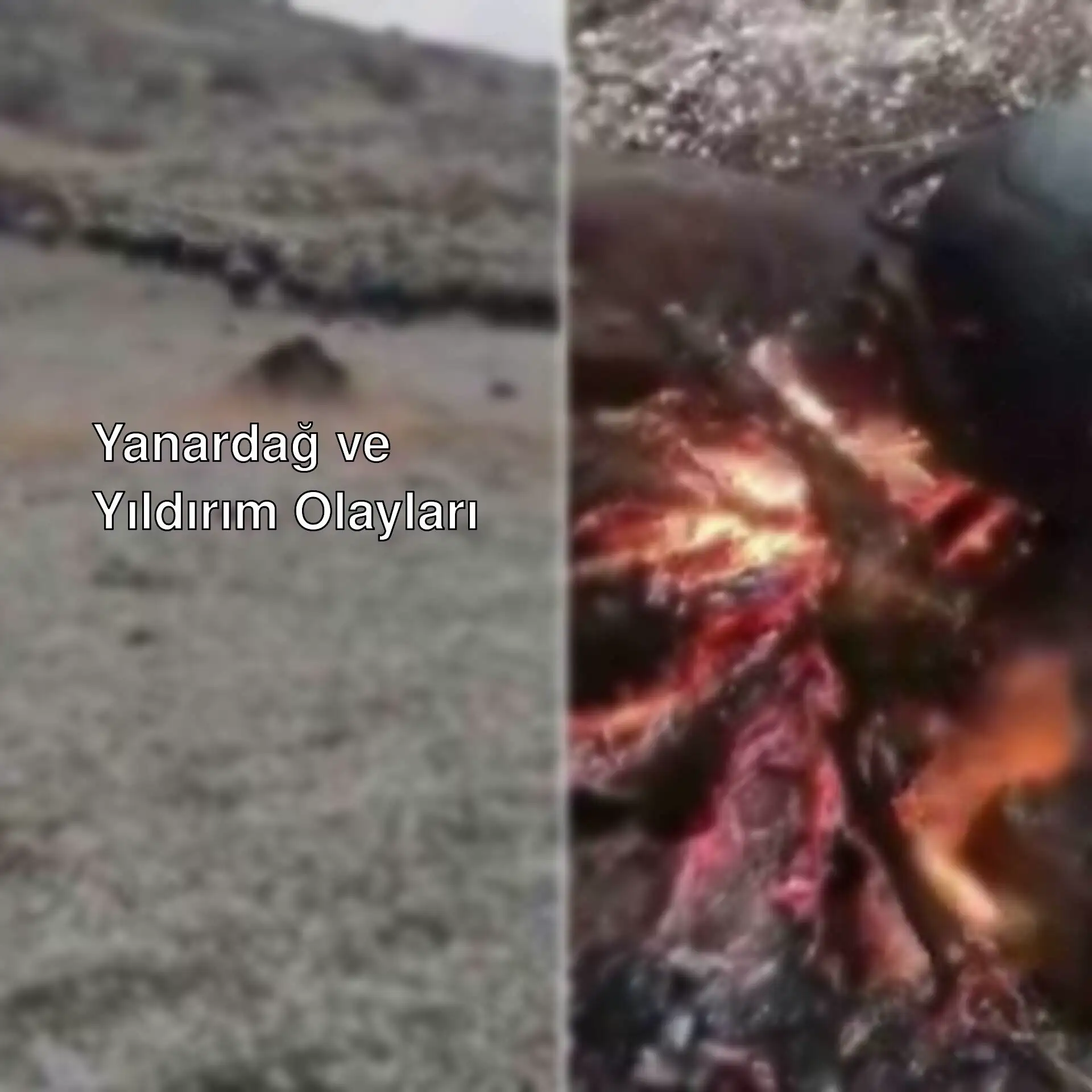 Yanına yıldırım düşen şahıs yaralandı. Yanına yıldırım düşen şahıs yaralandı.