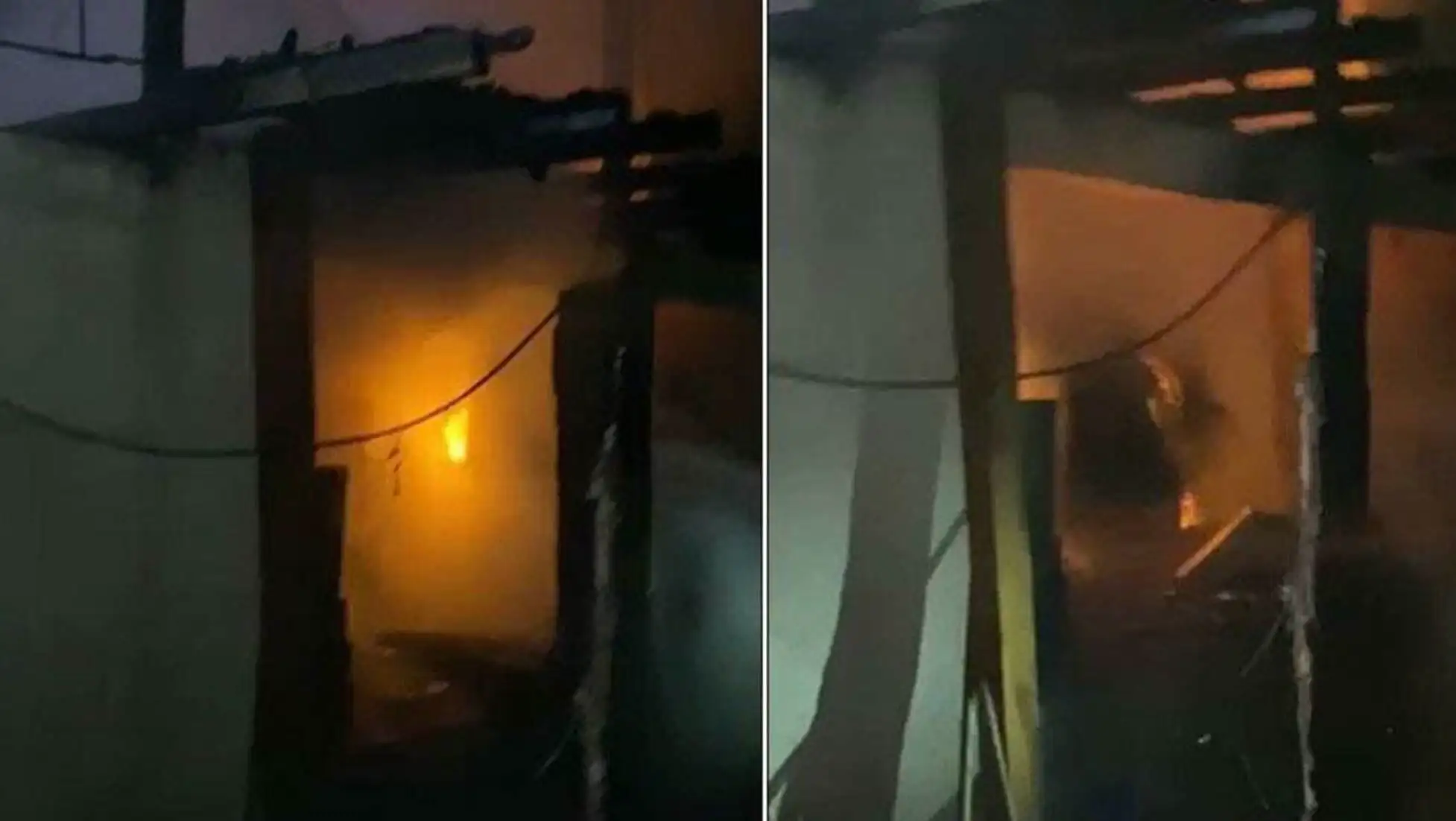 Aydın'da bağ evinde yangın felaketi.