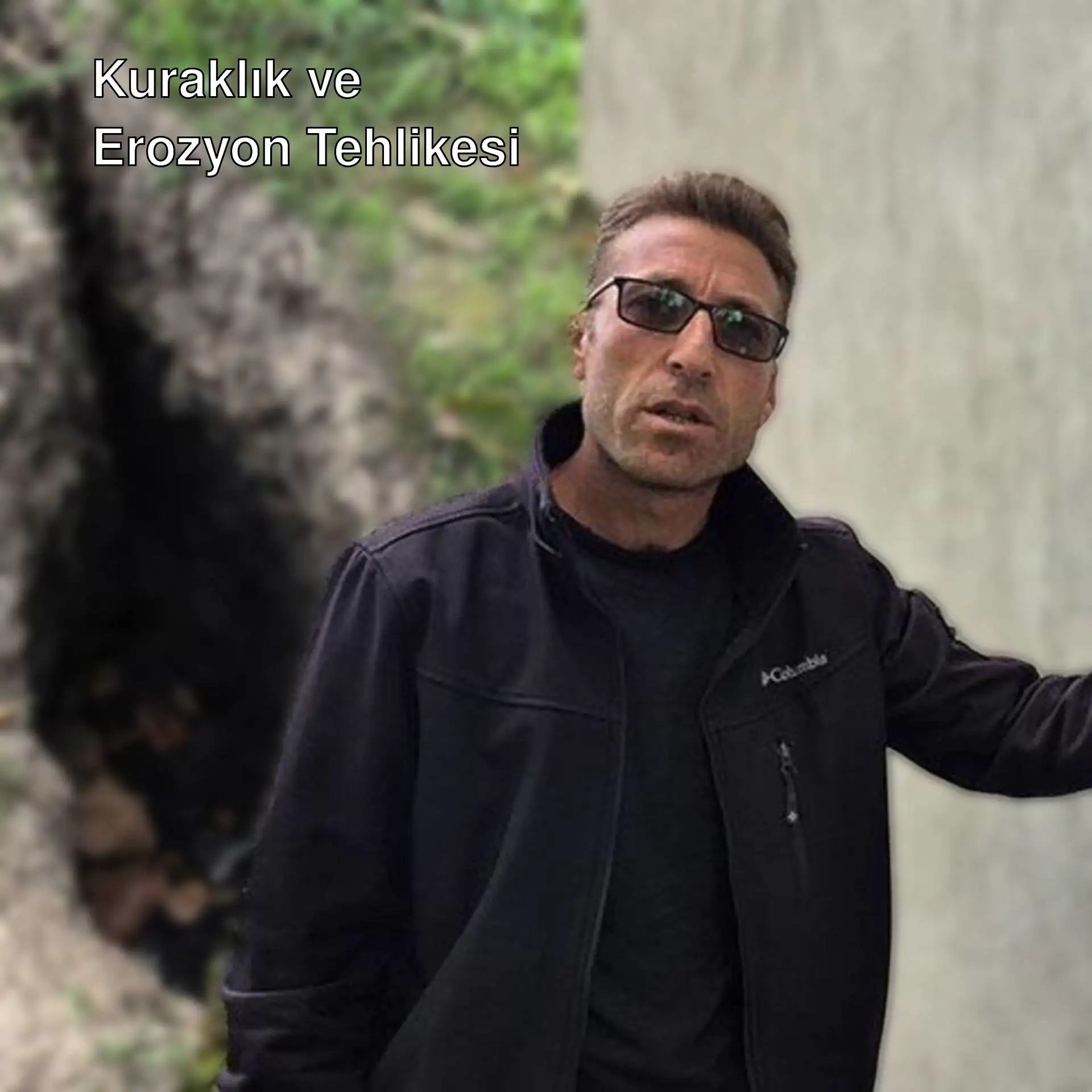 Eğirdir'de oluşan yarıklar ve çatlaklar.