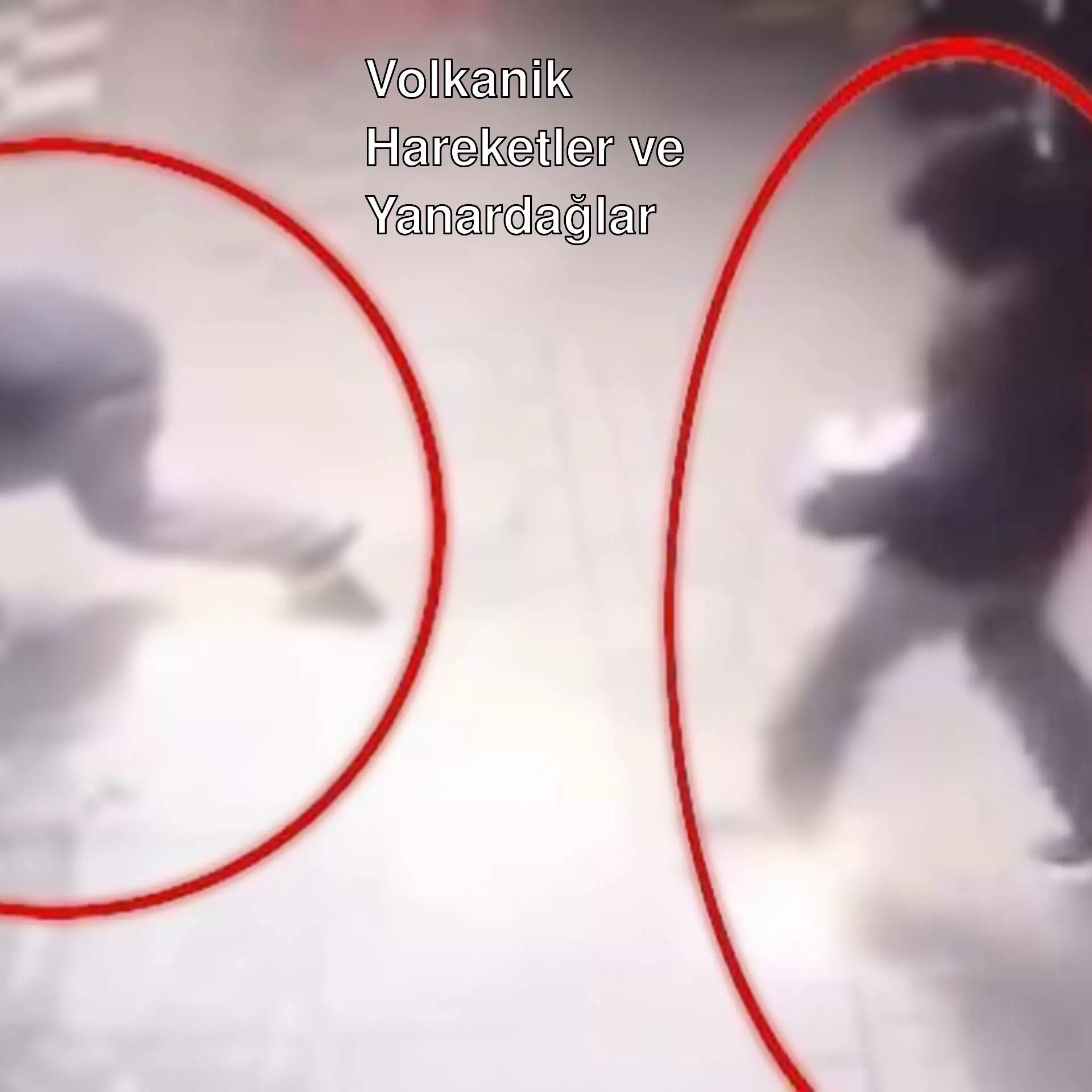 Bir adam siyah ceket ve şapka ile, etrafında kırmızı bir daire ile.