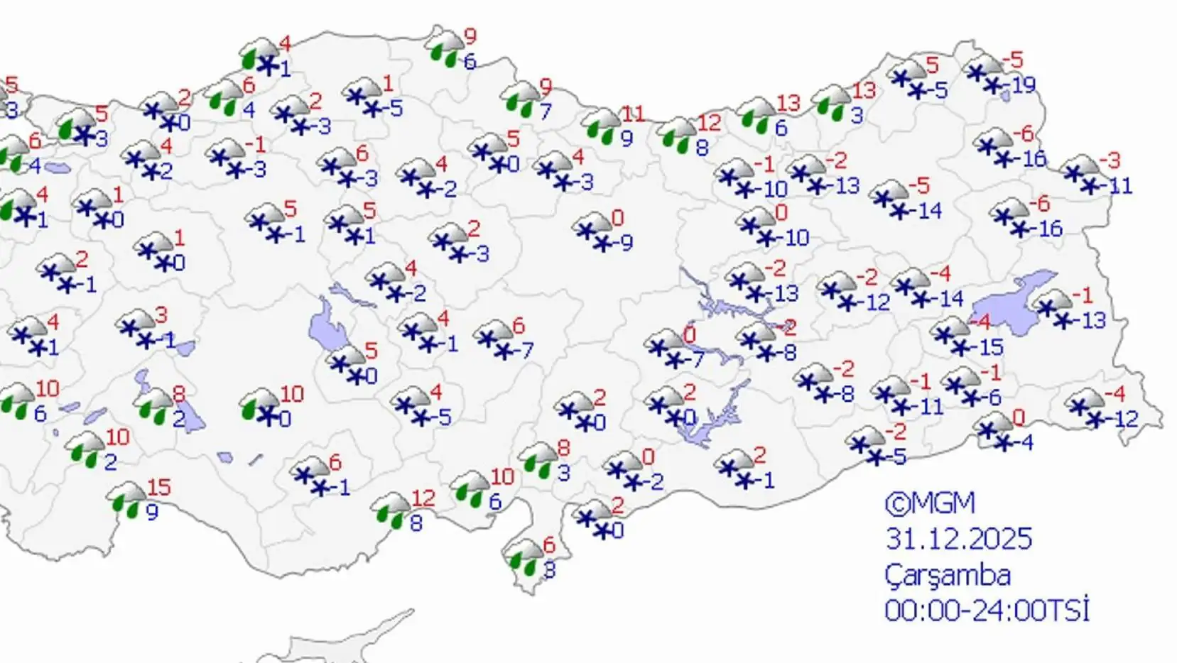 Hava durumu haritası. Hava durumu haritası.