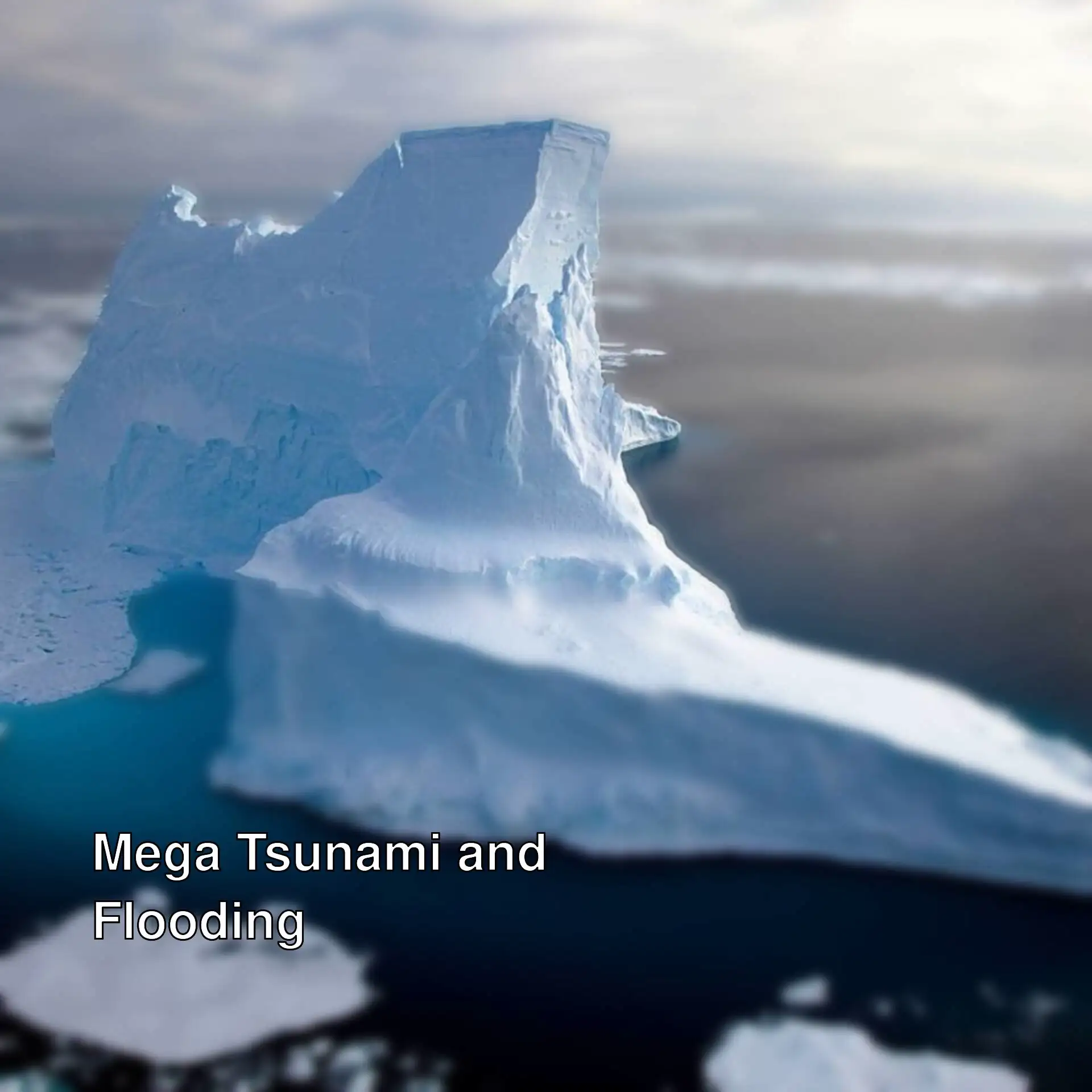 An iceberg in Greenland.