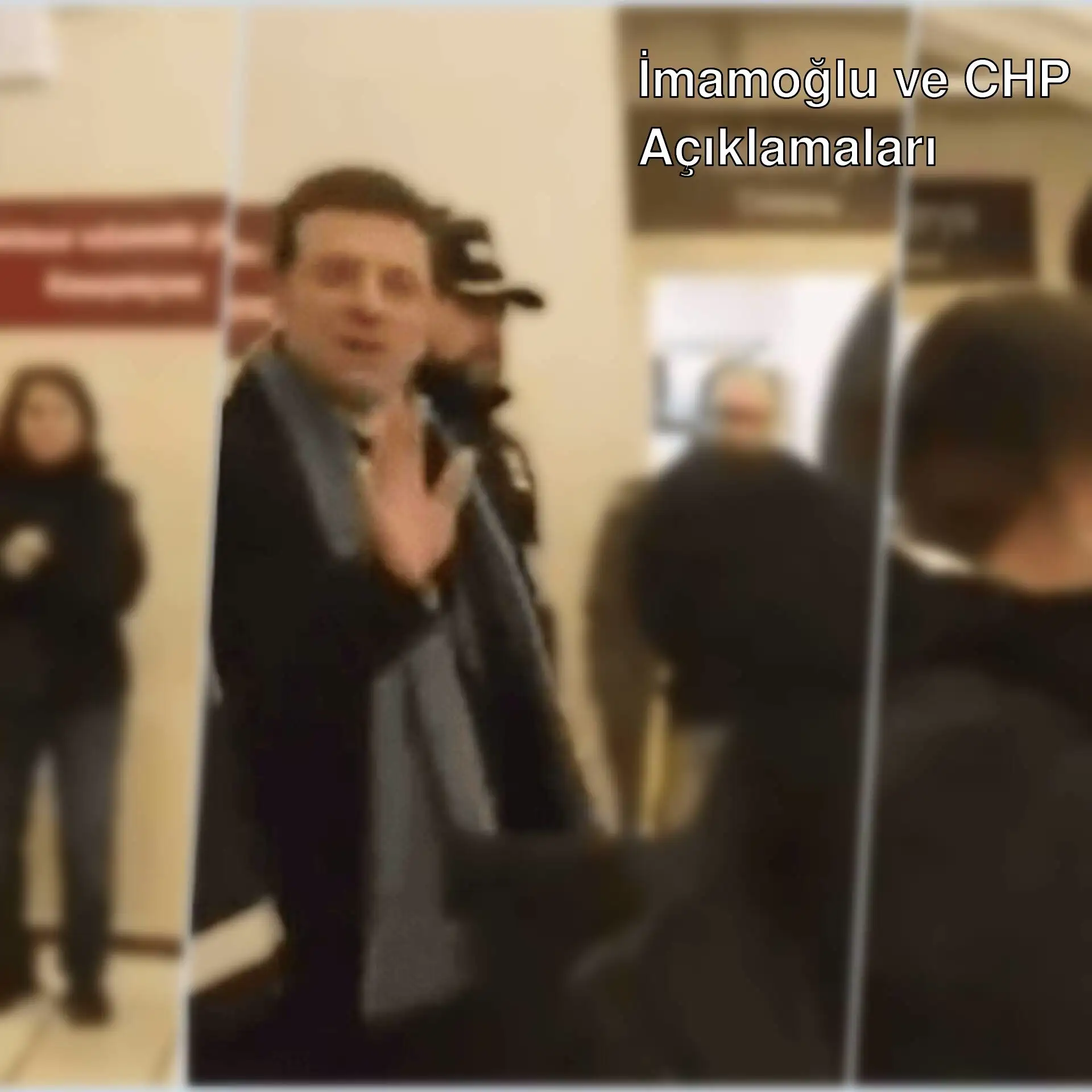 İmamoğlu'nun gözaltı süreci ile ilgili bir görsel. İmamoğlu'nun gözaltı süreci ile ilgili bir görsel.