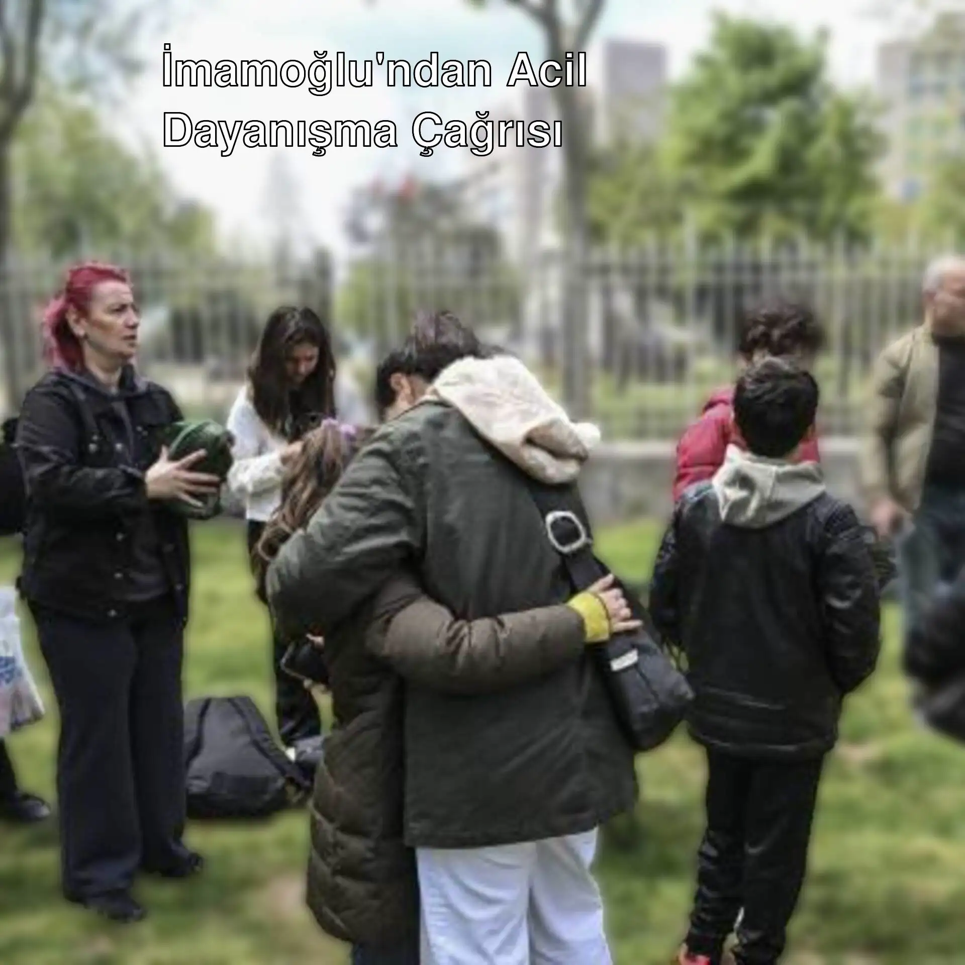 İmamoğlu dayanışma çağrısı yapıyor. İmamoğlu dayanışma çağrısı yapıyor.