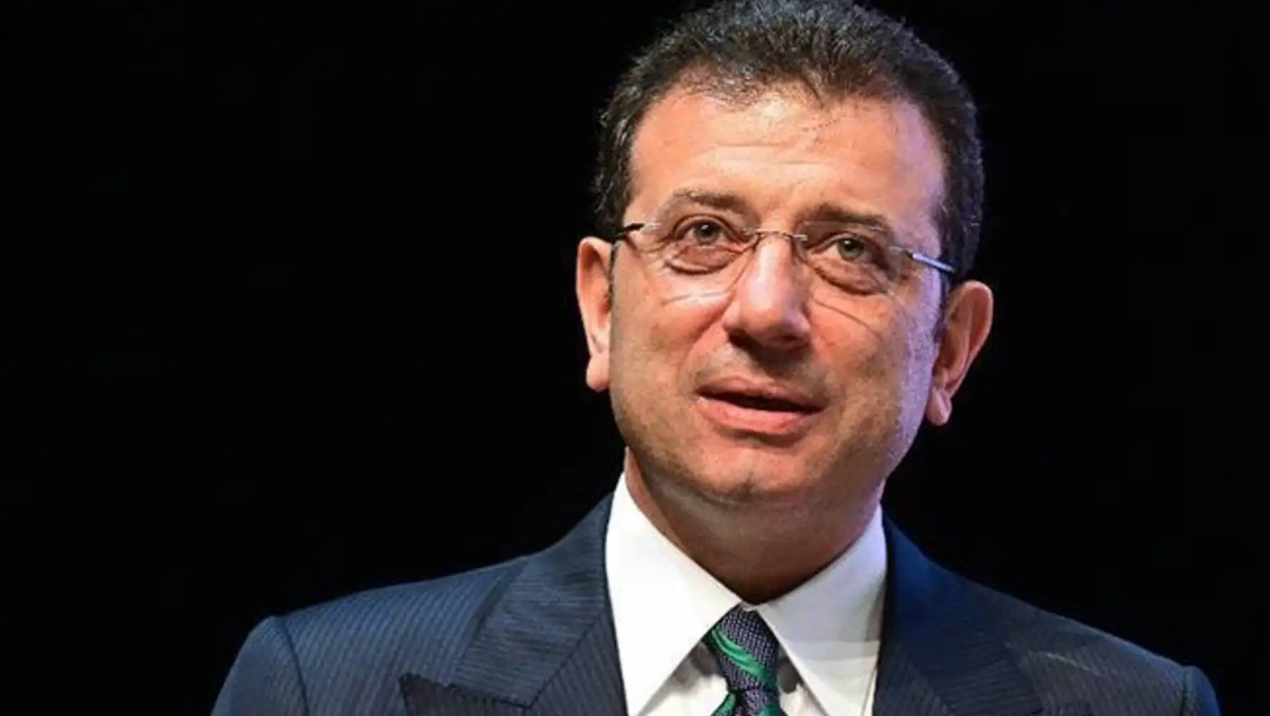 Ekrem İmamoğlu speaking in court. Ekrem İmamoğlu speaking in court.