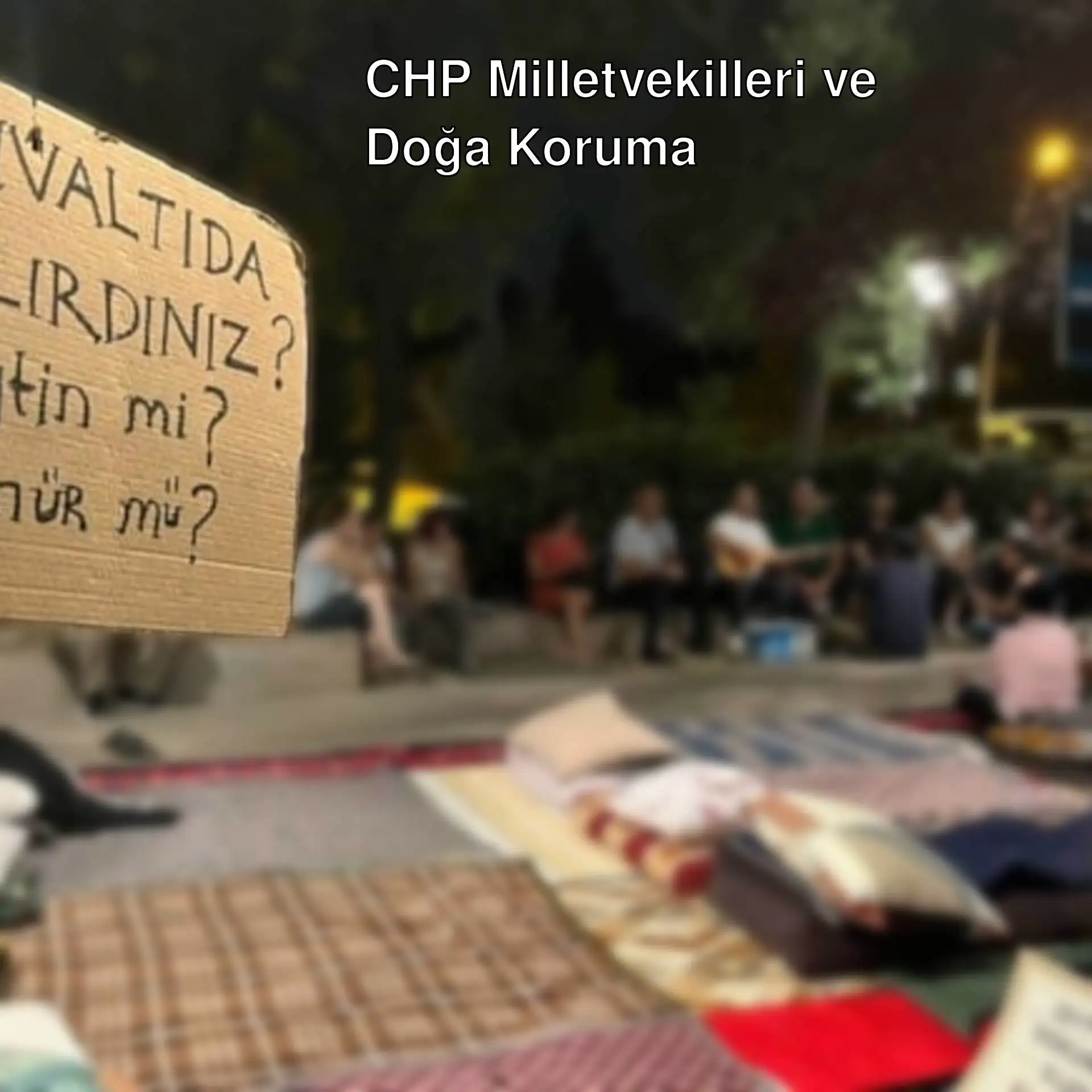 CHP milletvekilleri doğayı koruma için toplandı. CHP milletvekilleri doğayı koruma için toplandı.