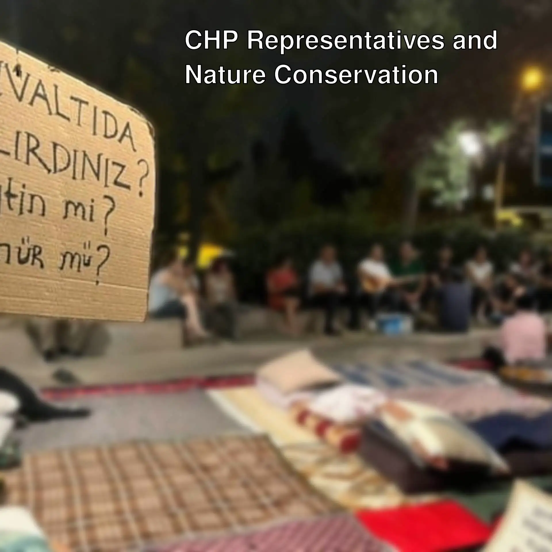 CHP representatives gathered to protect nature.