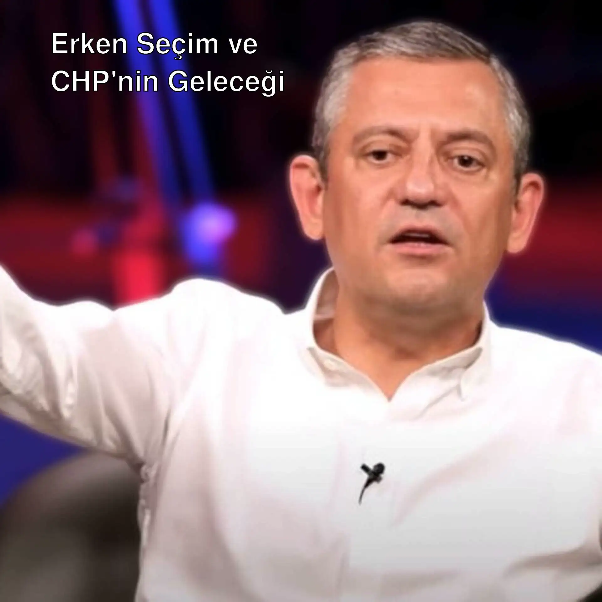 Özgür Özel, beyaz gömlek giymiş bir adam. Özgür Özel, beyaz gömlek giymiş bir adam.