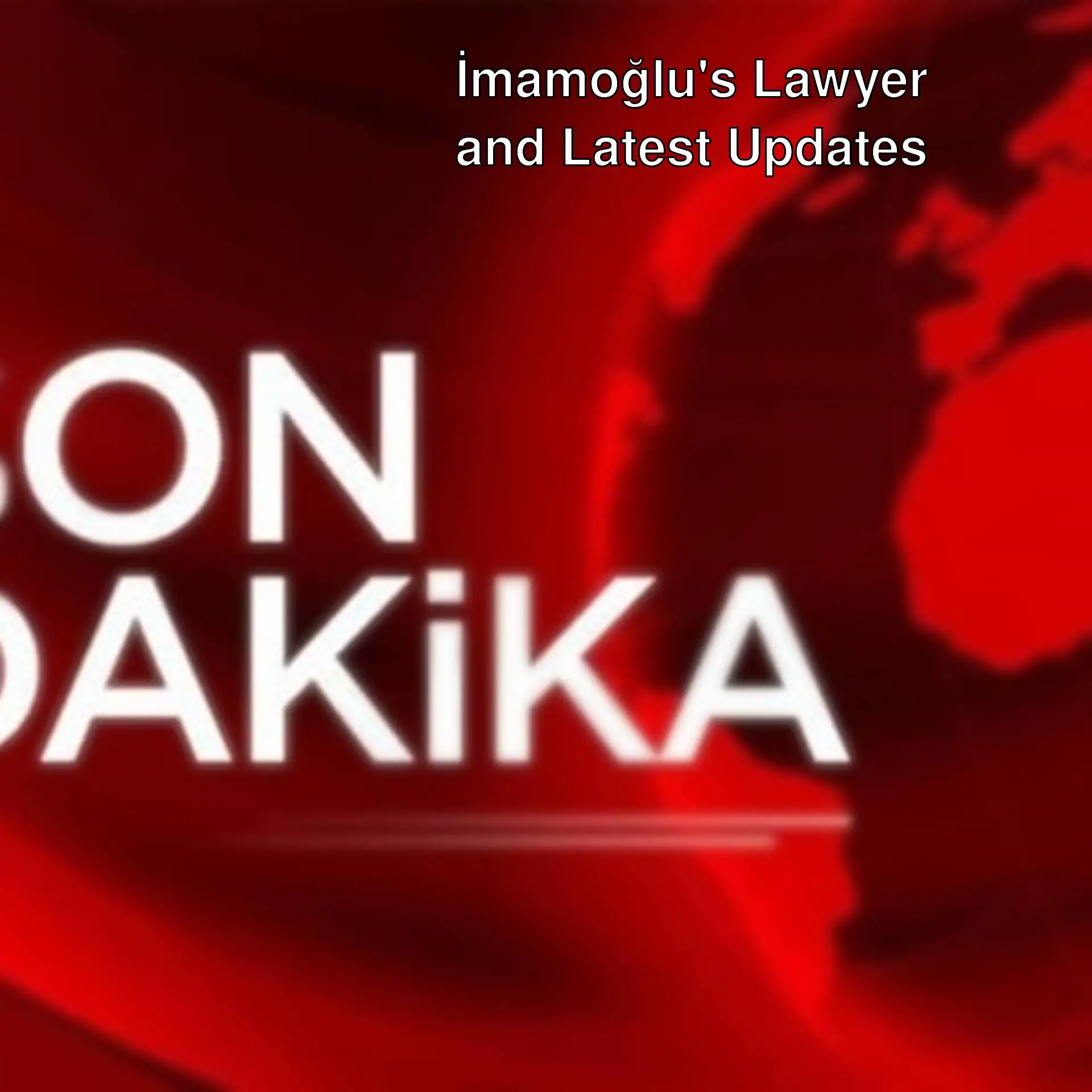 Decision about İmamoğlu's lawyer. Decision about İmamoğlu's lawyer.