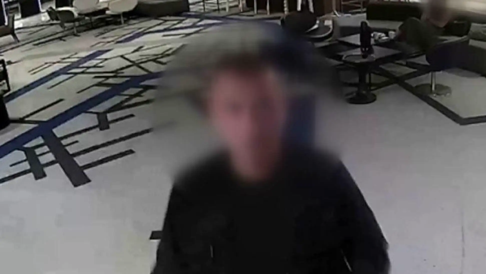 A blurry image of a man related to the IBB investigation.