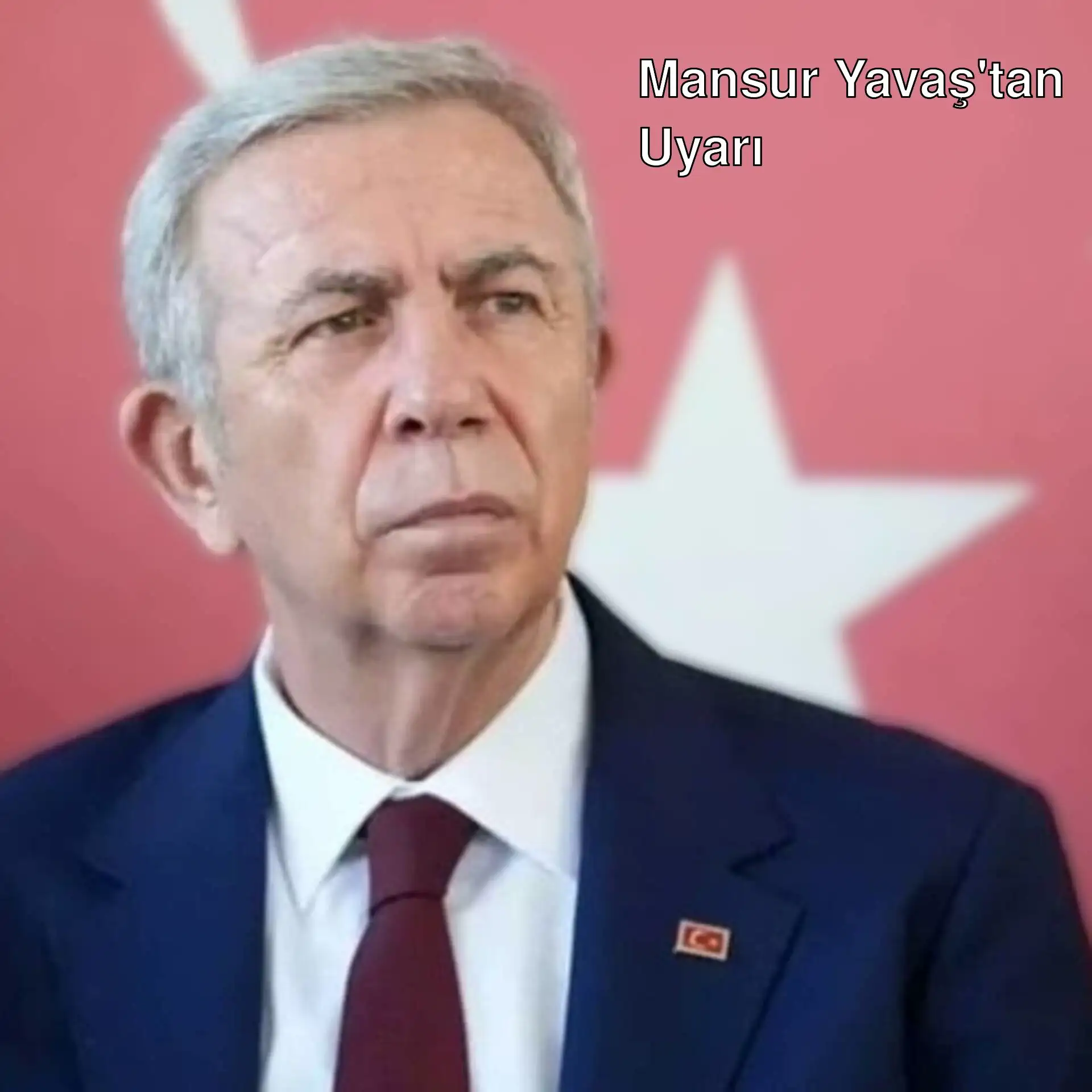Mansur Yavaş, Ankaralılara uyarıda bulunuyor.