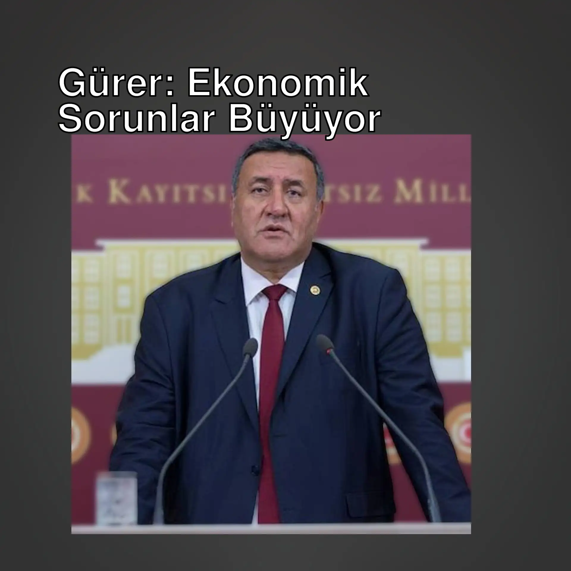 CHP Milletvekili Ömer Fethi Gürer basın toplantısında. CHP Milletvekili Ömer Fethi Gürer basın toplantısında.