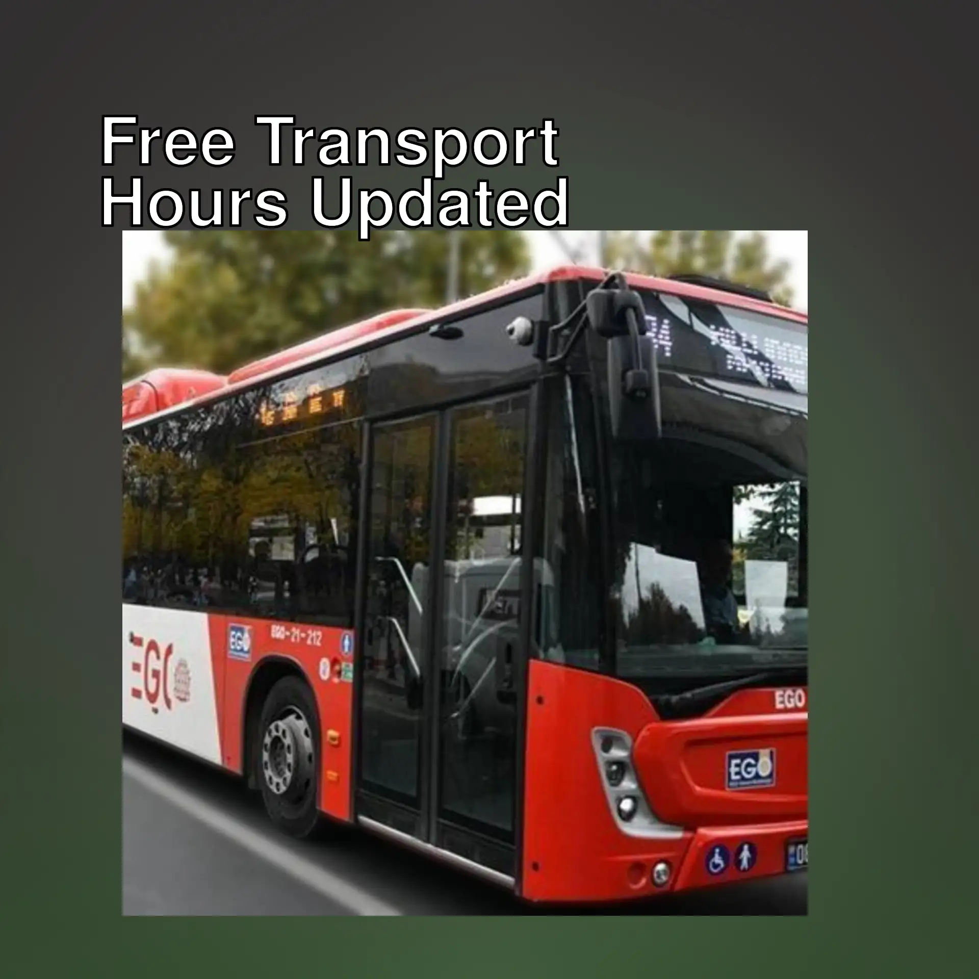 A bus in Ankara