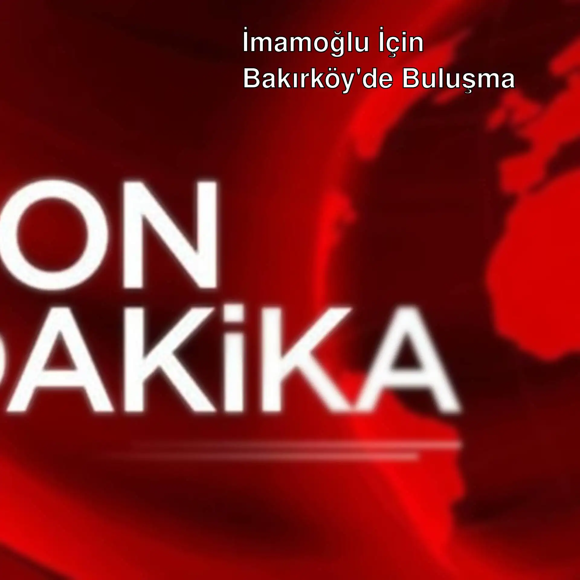Bakırköy'de on binler İmamoğlu için toplandı. Bakırköy'de on binler İmamoğlu için toplandı.