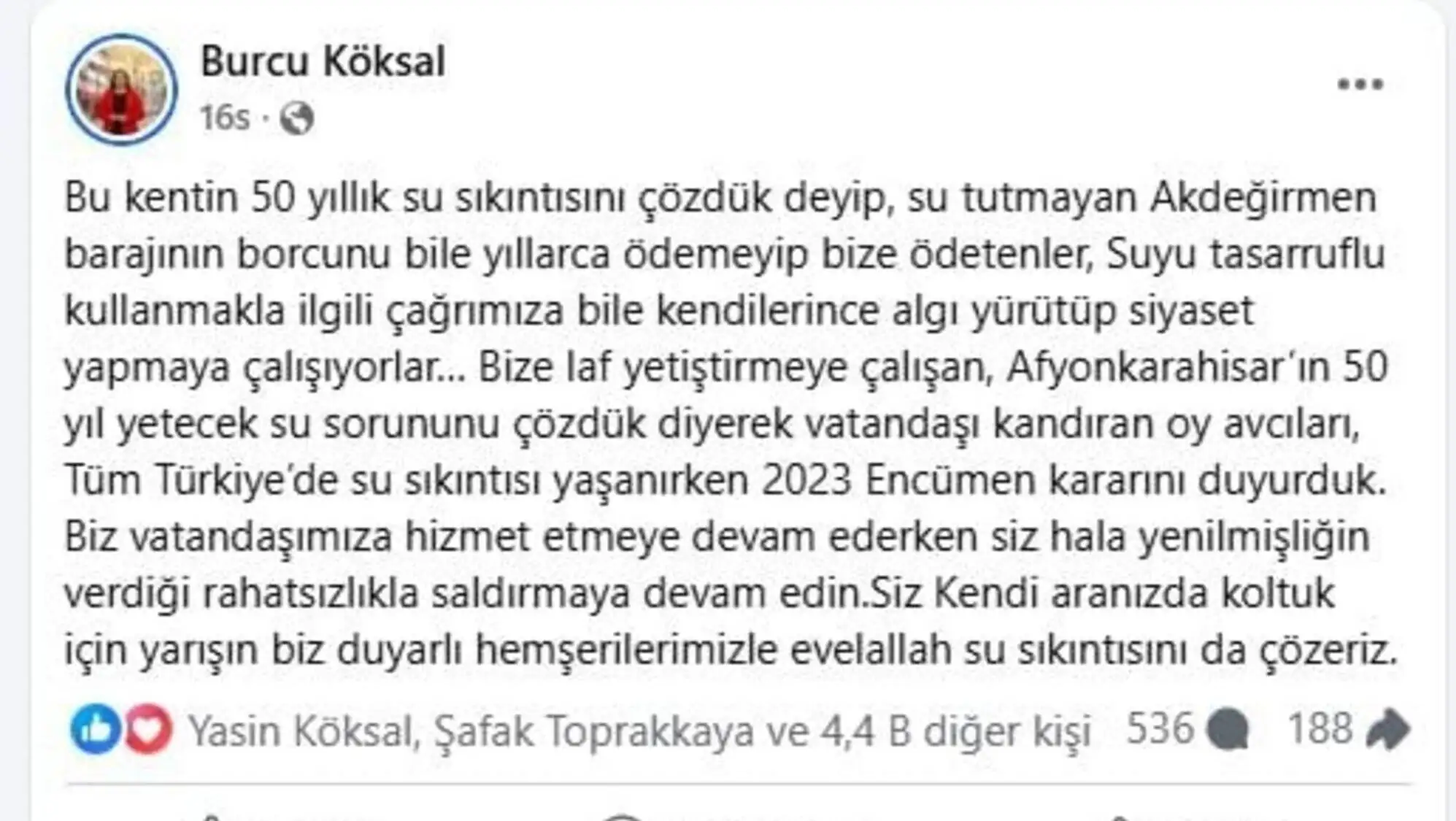 Su tasarrufu için yapılan çağrılar. Su tasarrufu için yapılan çağrılar.