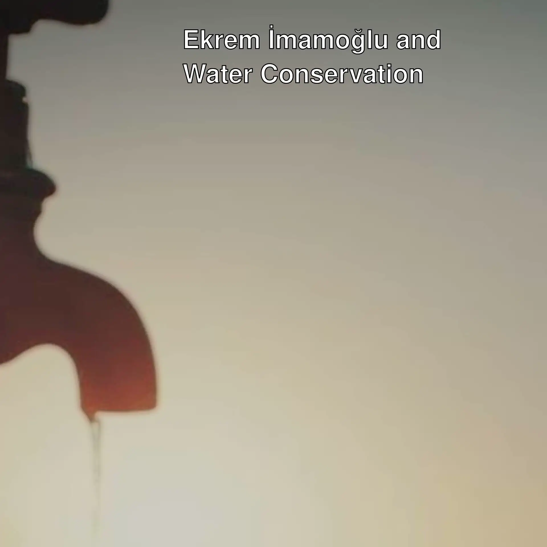 Calls for water conservation. Calls for water conservation.