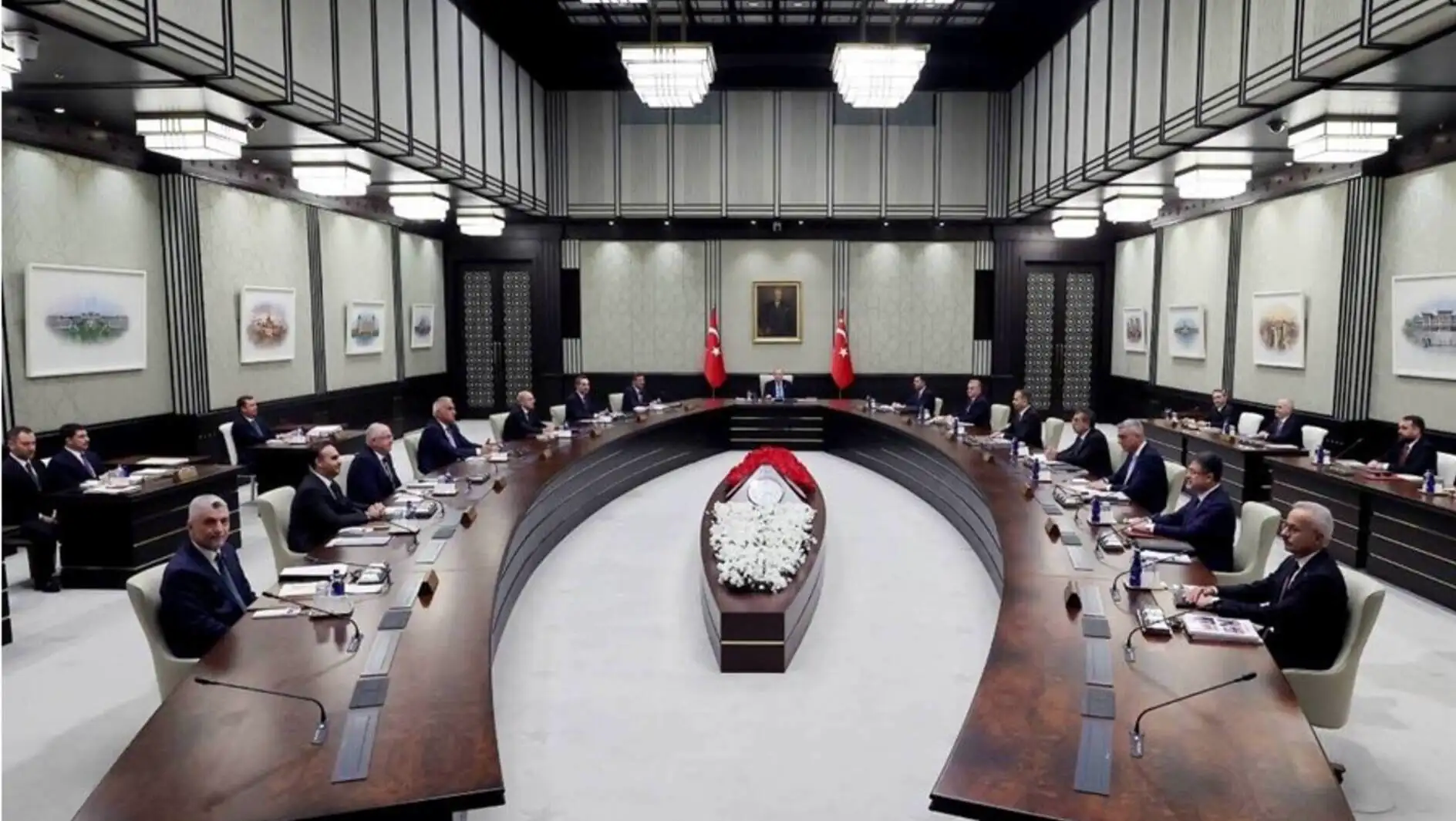Moments of a group of people meeting.