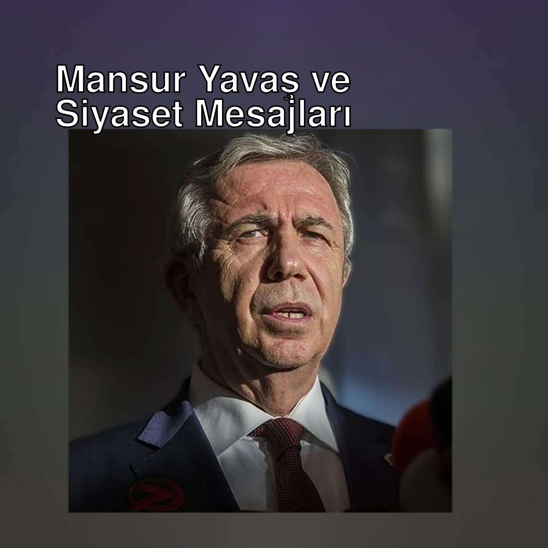 Mansur Yavaş basın toplantısında konuşuyor. Mansur Yavaş basın toplantısında konuşuyor.