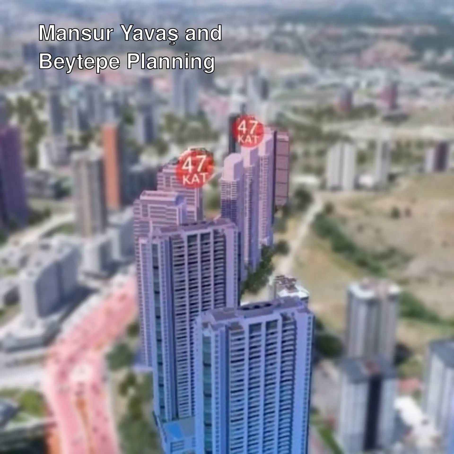 Tall buildings in Beytepe. Tall buildings in Beytepe.