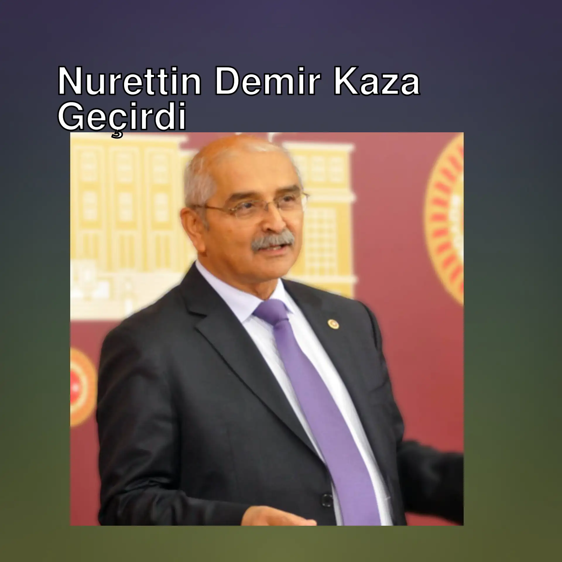 Nurettin Demir, CHP milletvekili ve TÜLOV Başkanı. Nurettin Demir, CHP milletvekili ve TÜLOV Başkanı.