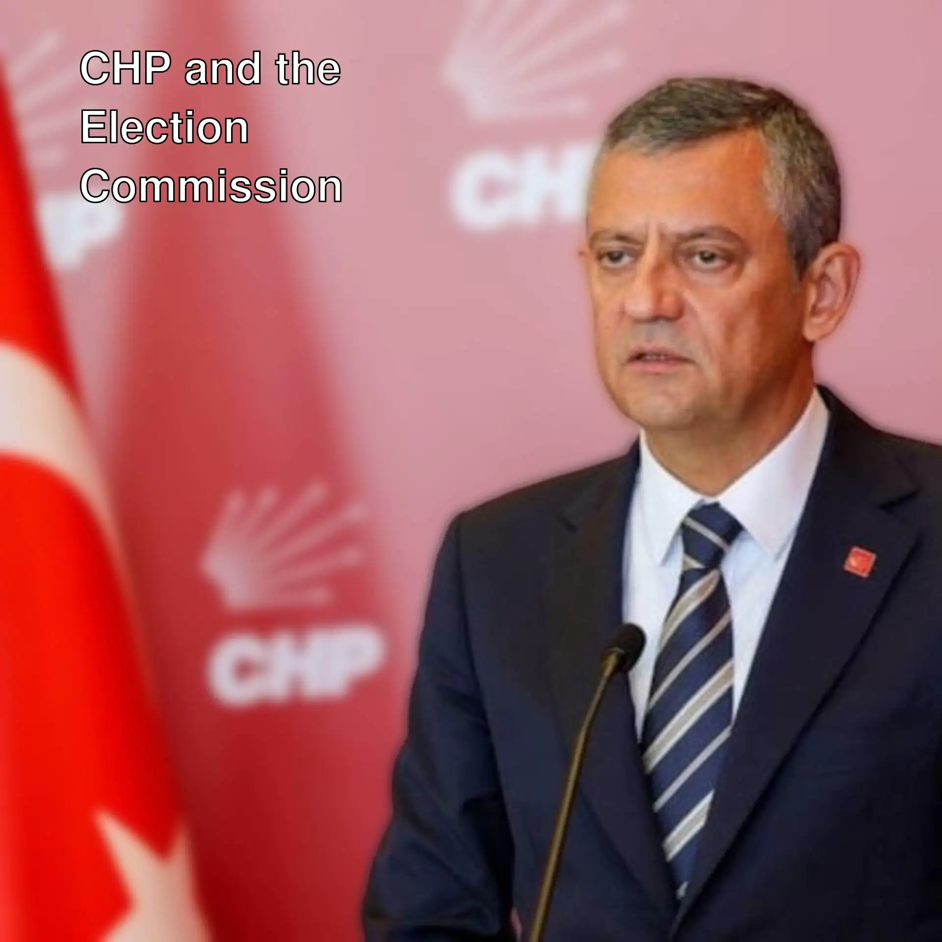 Özgür Özel discusses the election commission. Özgür Özel discusses the election commission.