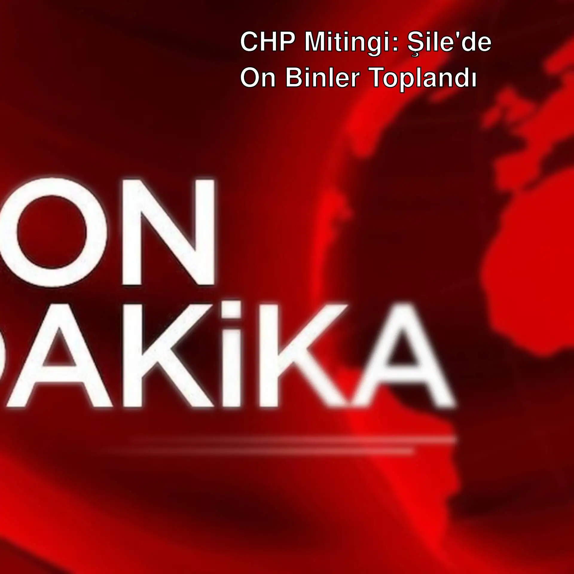 CHP'nin Şile mitinginde kalabalık bir grup. CHP'nin Şile mitinginde kalabalık bir grup.