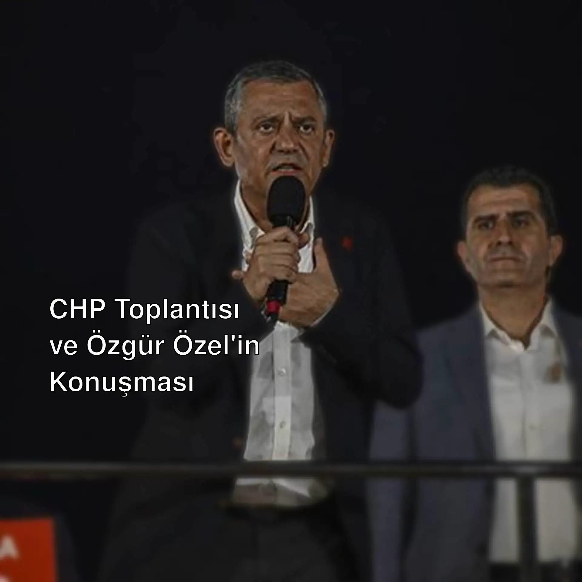CHP Lideri Özgür Özel, Şile'de konuşuyor. CHP Lideri Özgür Özel, Şile'de konuşuyor.