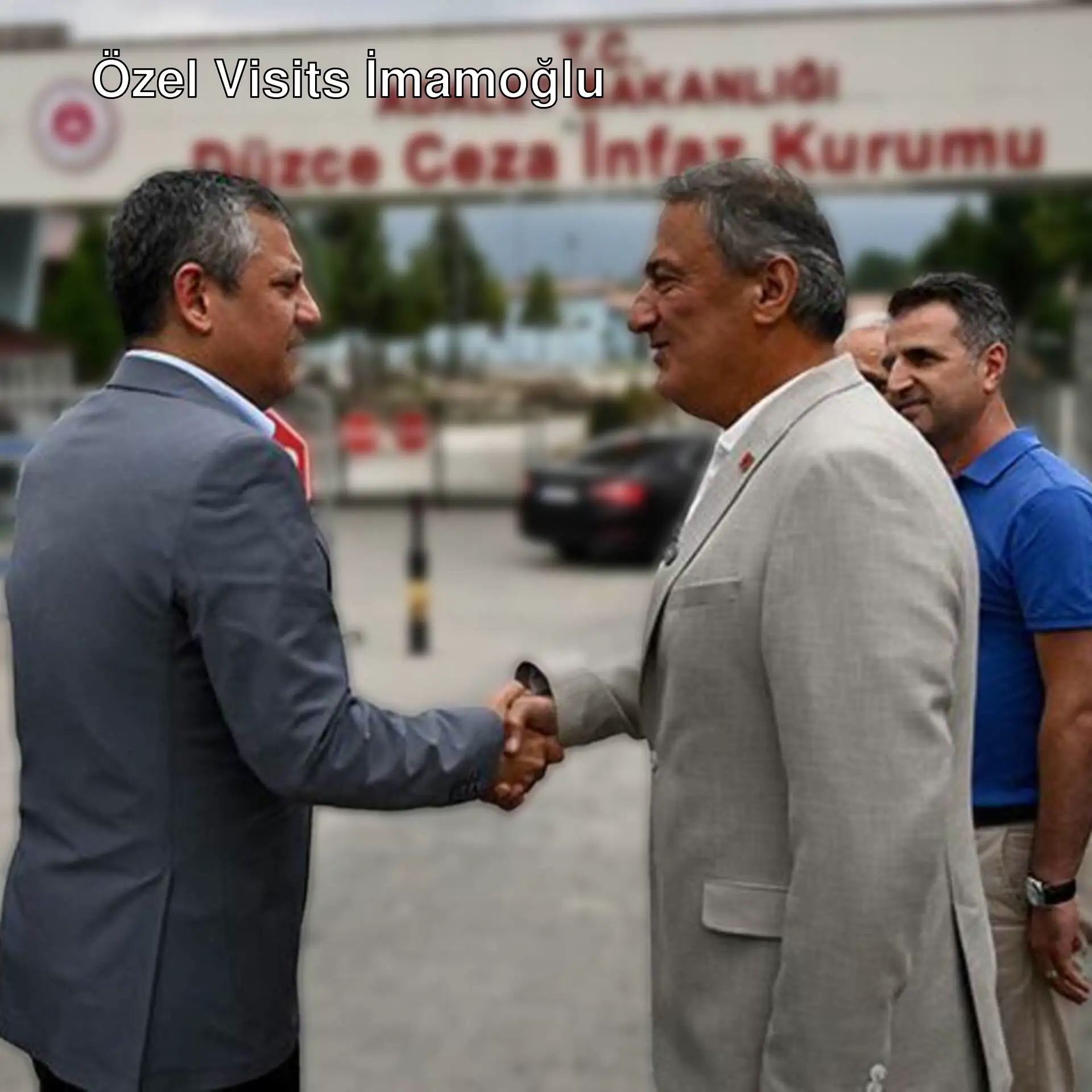 Özgür Özel visits İBB Mayor İmamoğlu. Özgür Özel visits İBB Mayor İmamoğlu.