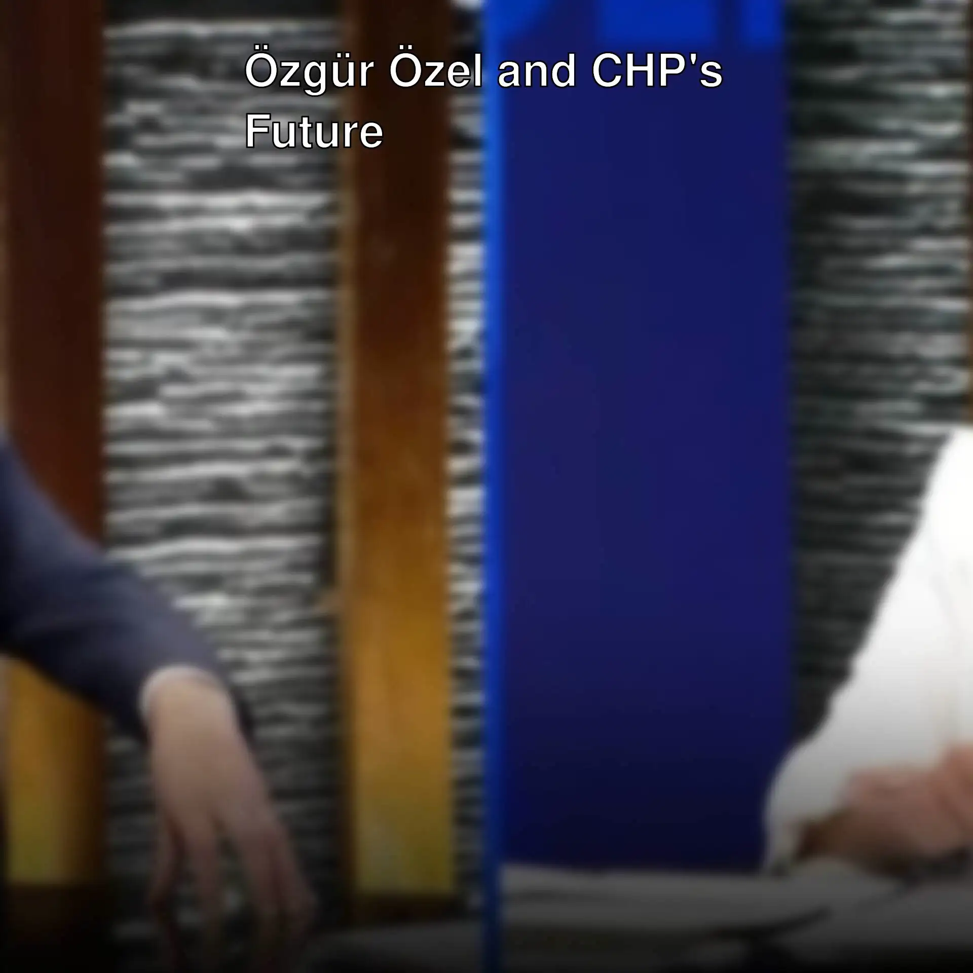 Özgür Özel speaking on SÖZCÜ TV. Özgür Özel speaking on SÖZCÜ TV.