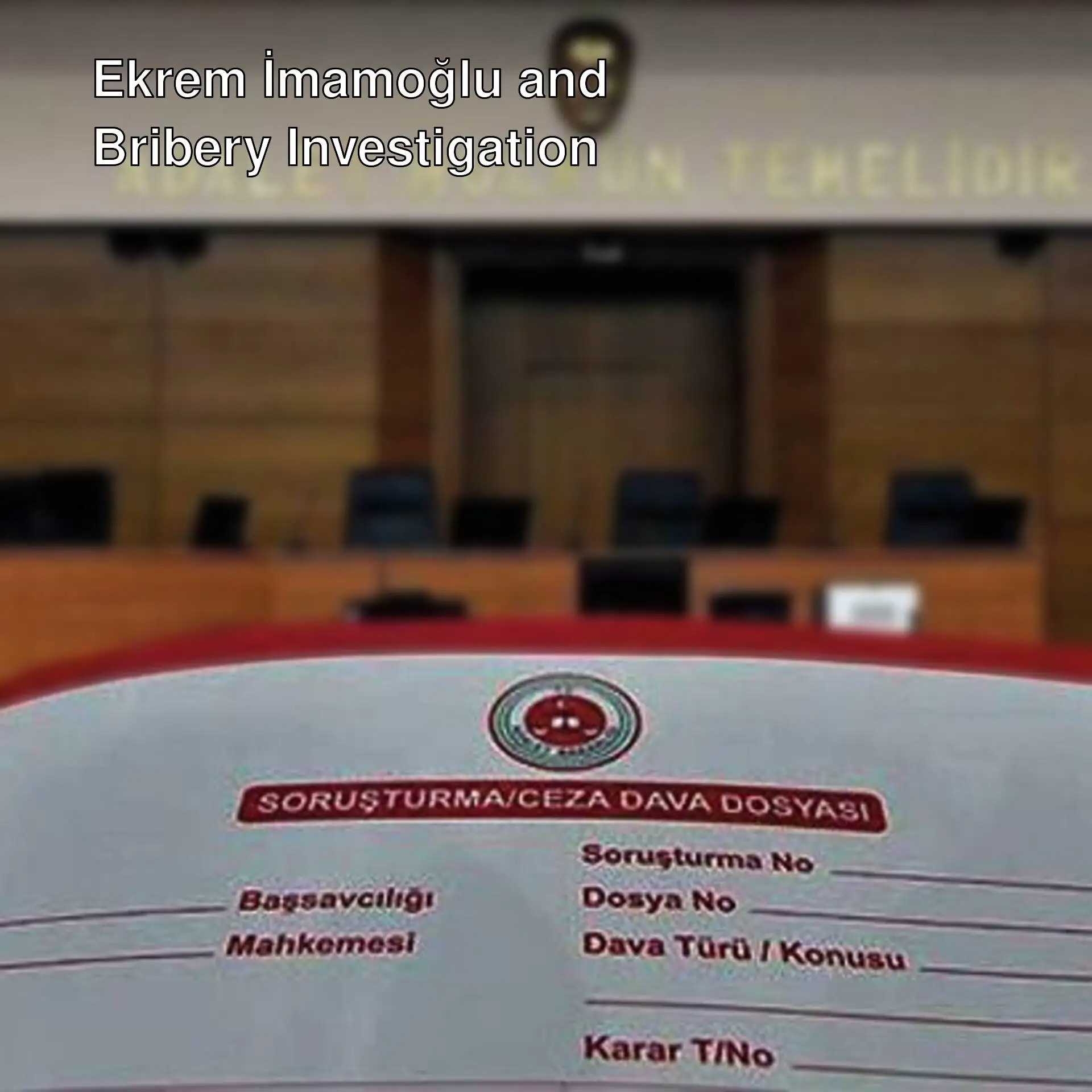 Bribery investigation in Antalya Municipality