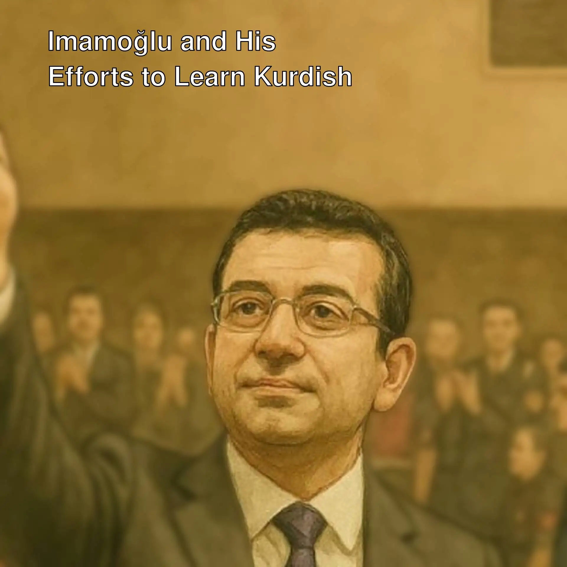Ekrem İmamoğlu speaking in prison.