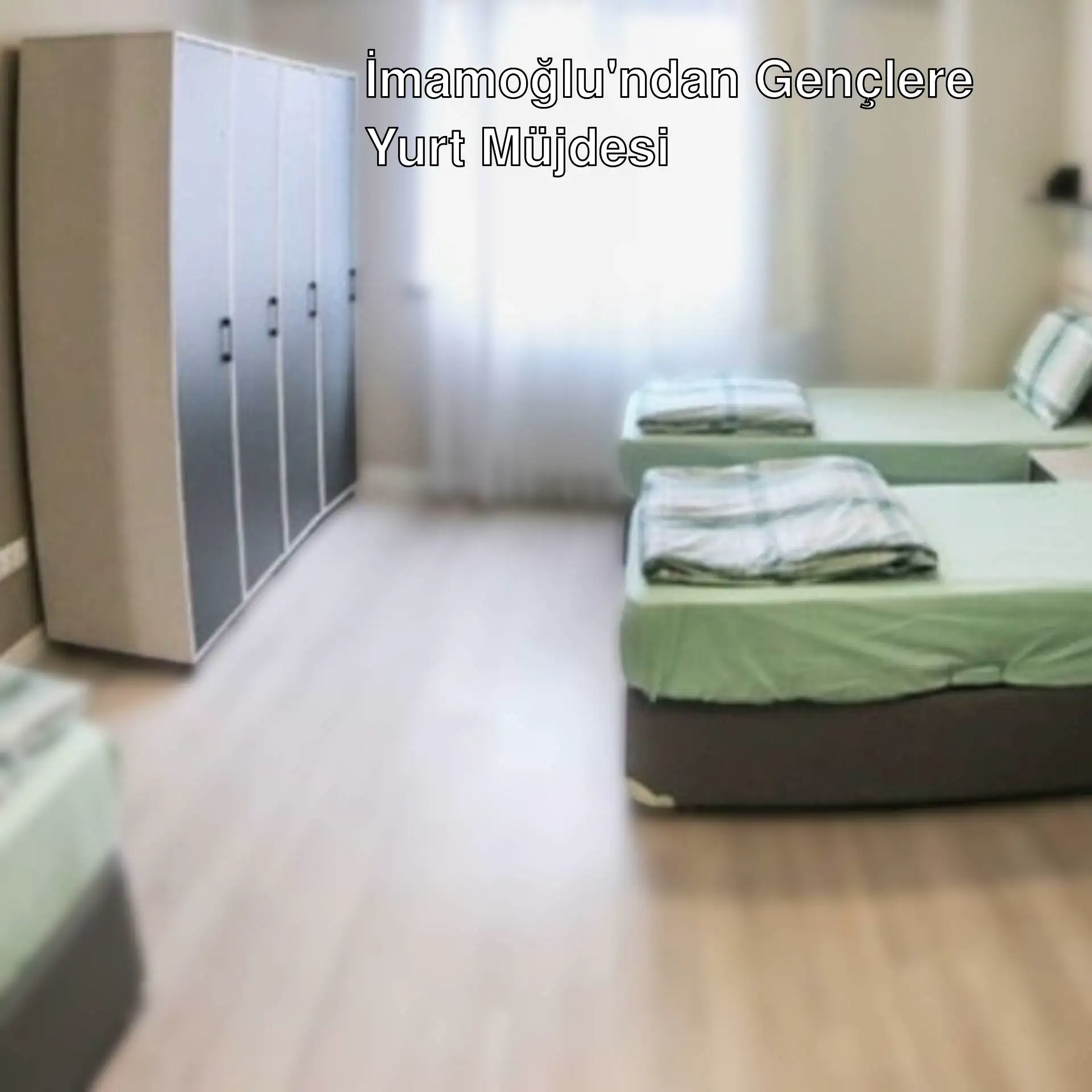 Kadıköy'de açılan yeni yurt odası Kadıköy'de açılan yeni yurt odası