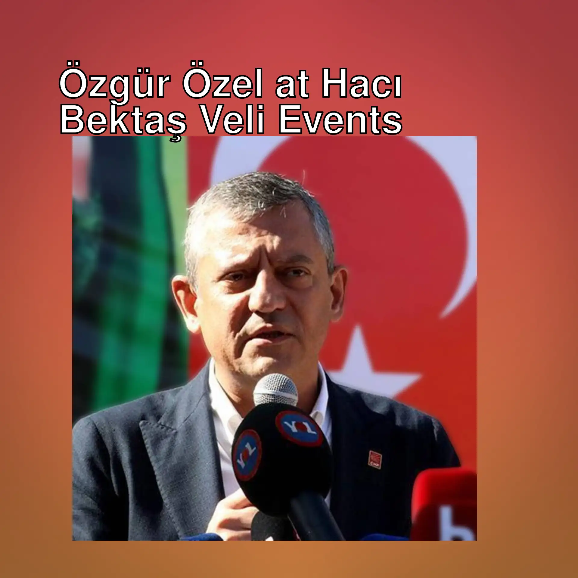 CHP leader Özgür Özel is speaking. CHP leader Özgür Özel is speaking.