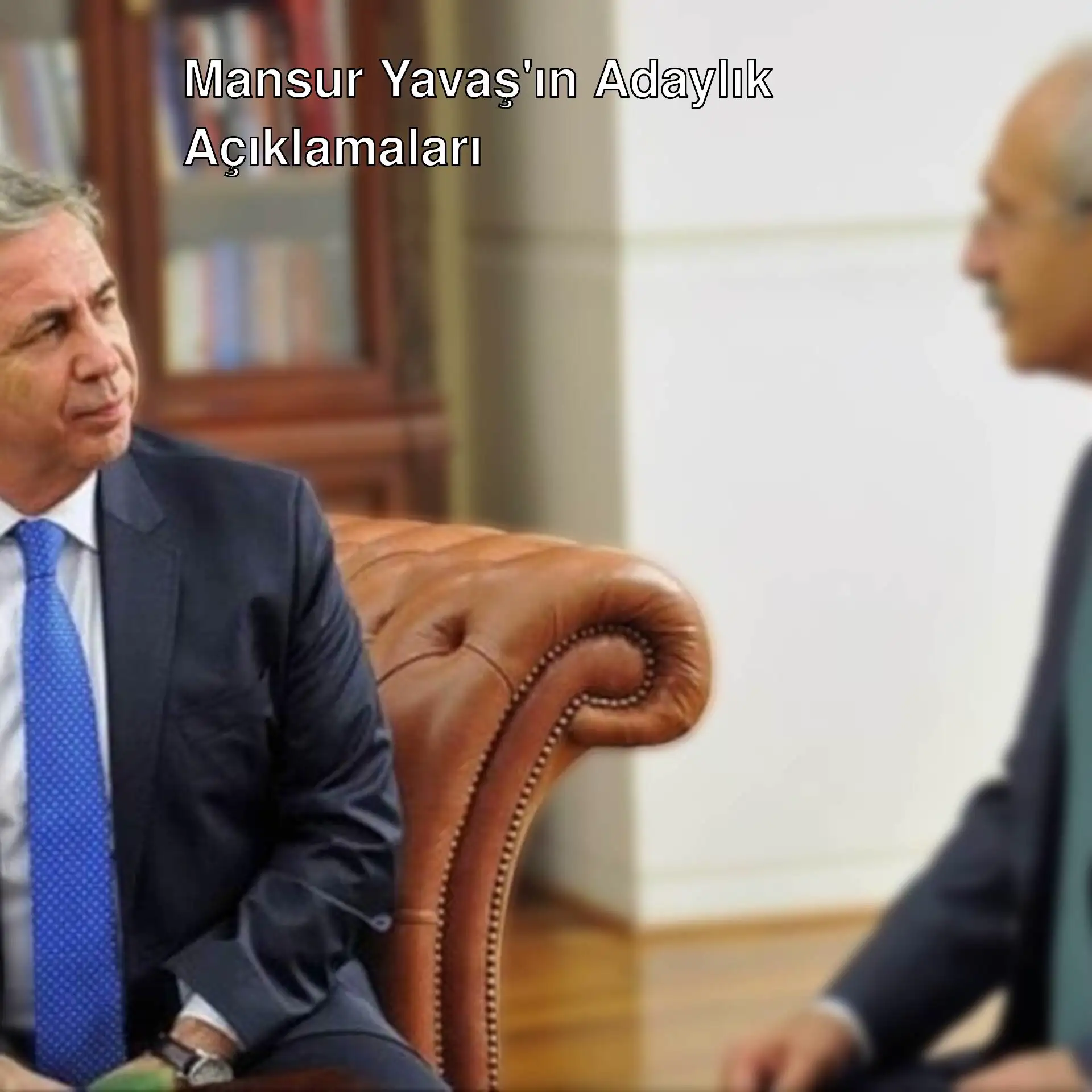 Mansur Yavaş ve Kemal Kılıçdaroğlu bir arada. Mansur Yavaş ve Kemal Kılıçdaroğlu bir arada.