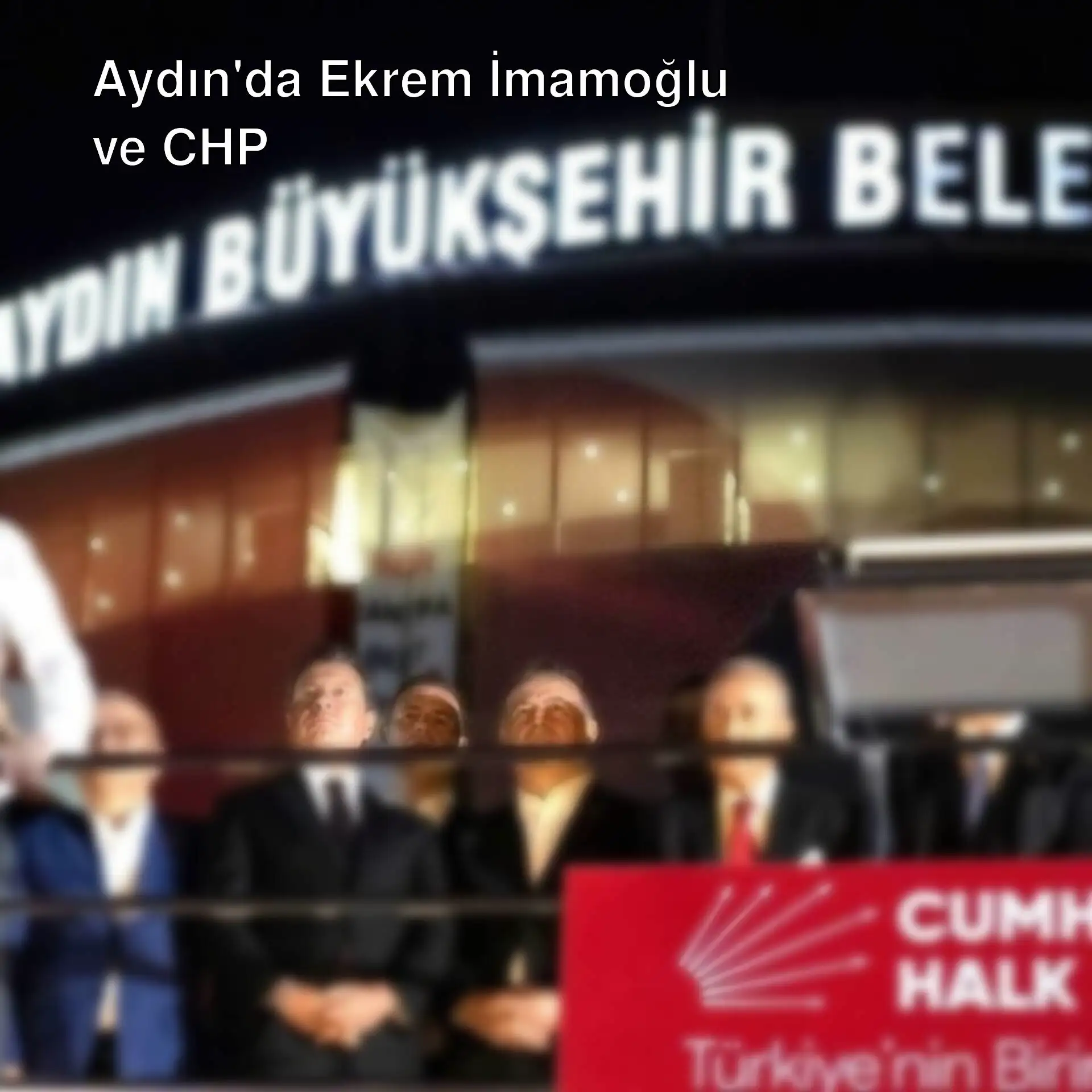 Özgür Özel Aydın'da miting yapıyor. Özgür Özel Aydın'da miting yapıyor.