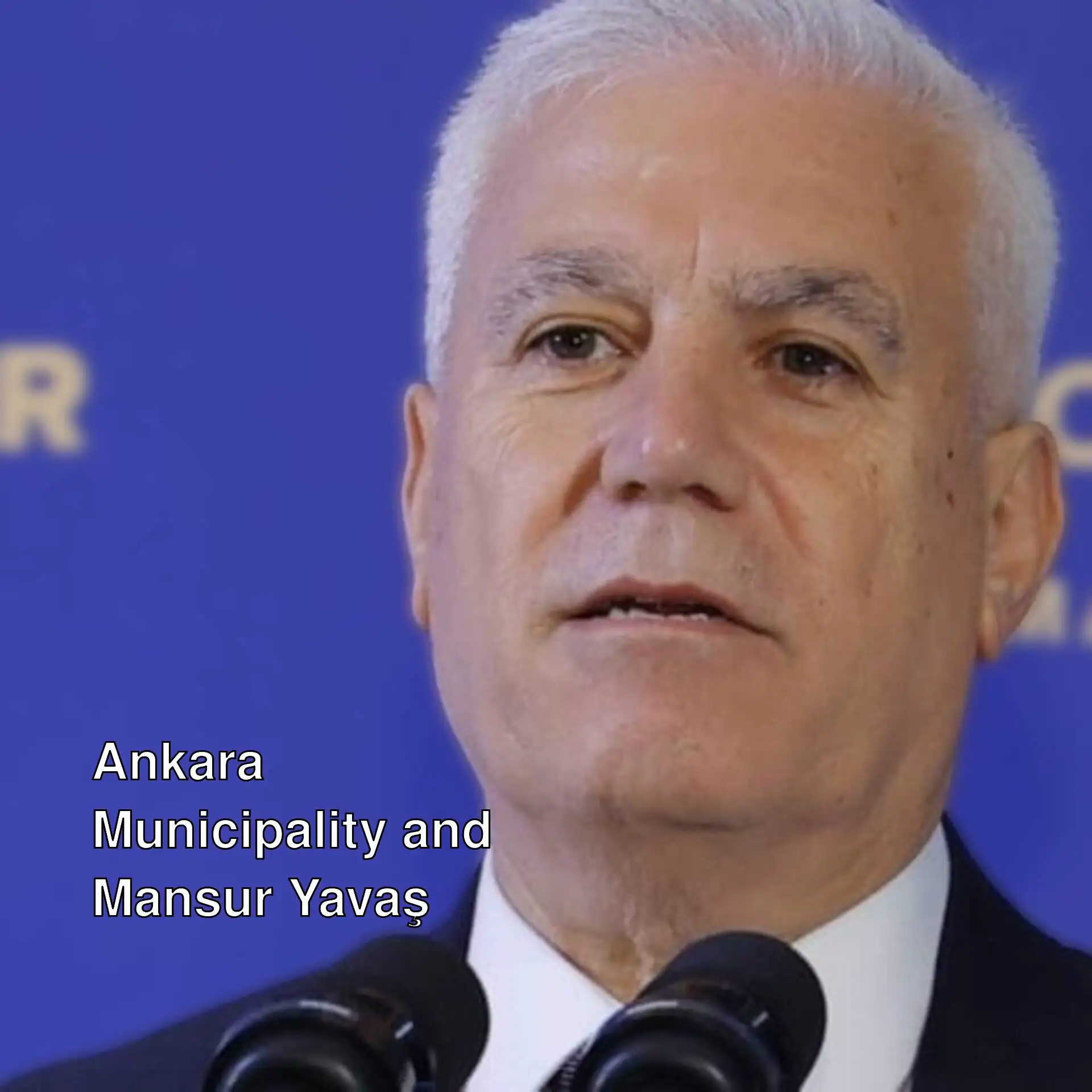Mansur Yavaş speaking about Ankara Municipality. Mansur Yavaş speaking about Ankara Municipality.
