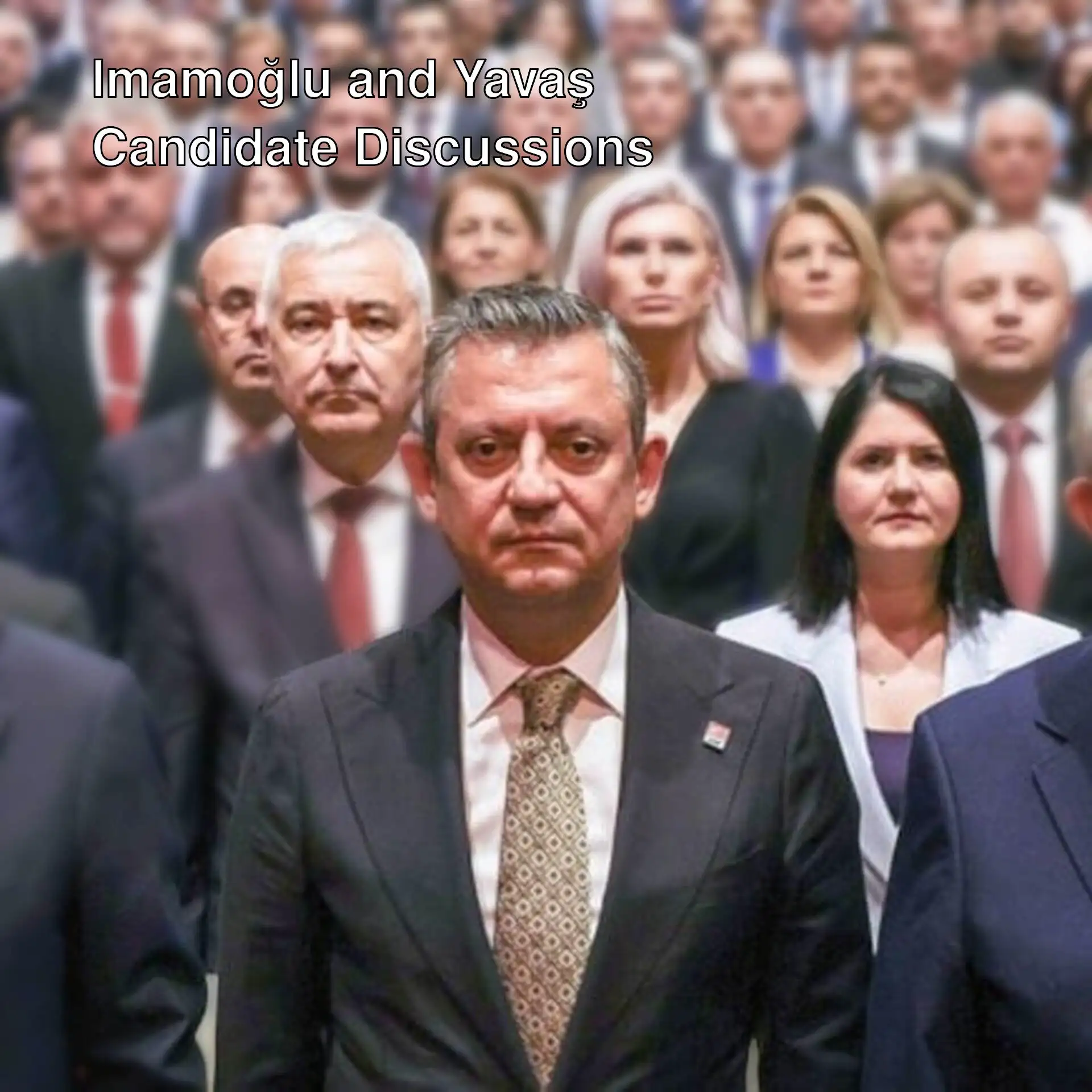 A group of people related to Imamoğlu and Yavaş. A group of people related to Imamoğlu and Yavaş.