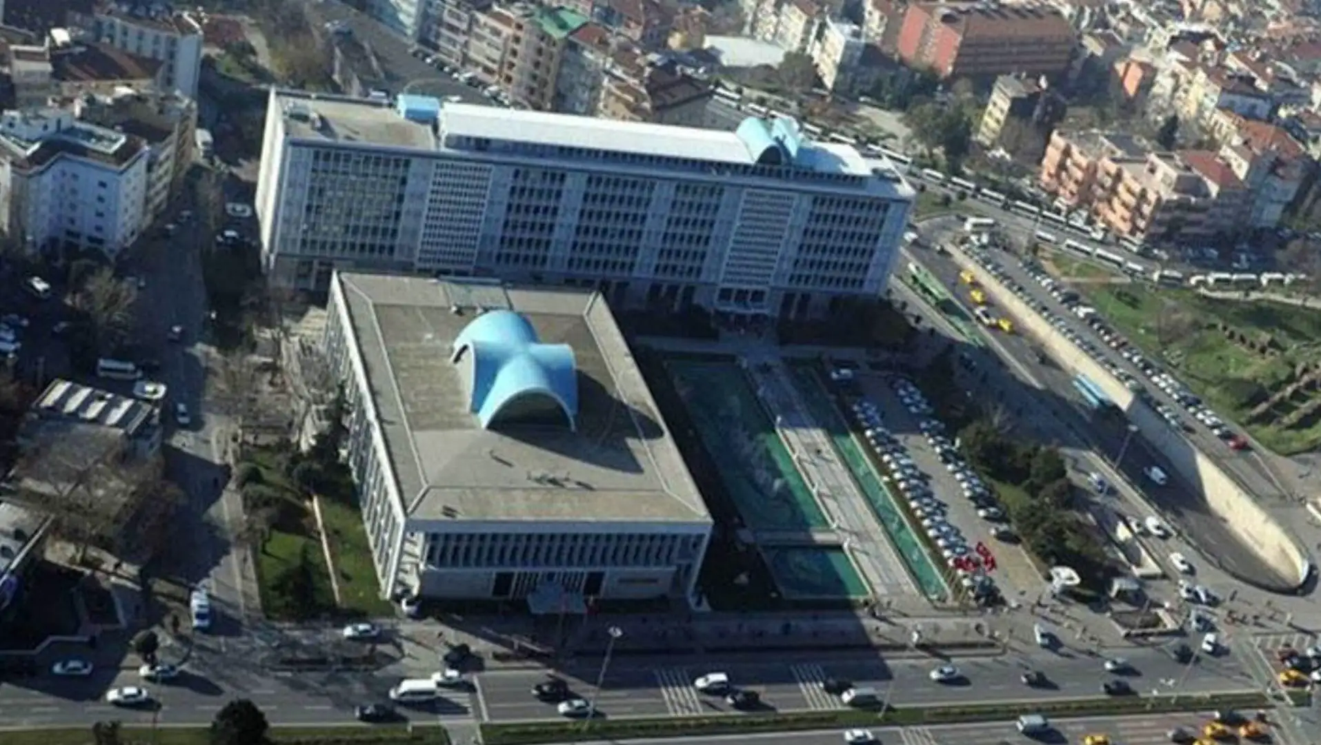 A building related to the corruption investigation in Istanbul. A building related to the corruption investigation in Istanbul.