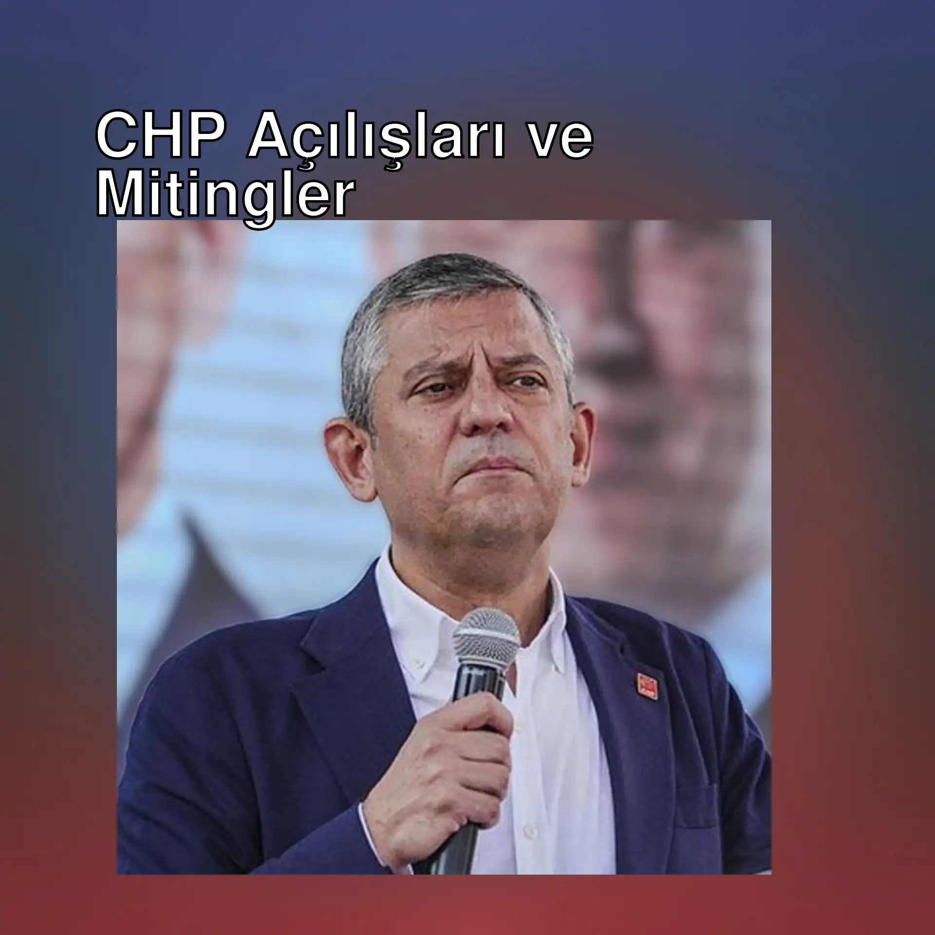 CHP Genel Başkanı Özgür Özel, İstanbul'da bir açılışta konuşuyor. CHP Genel Başkanı Özgür Özel, İstanbul'da bir açılışta konuşuyor.