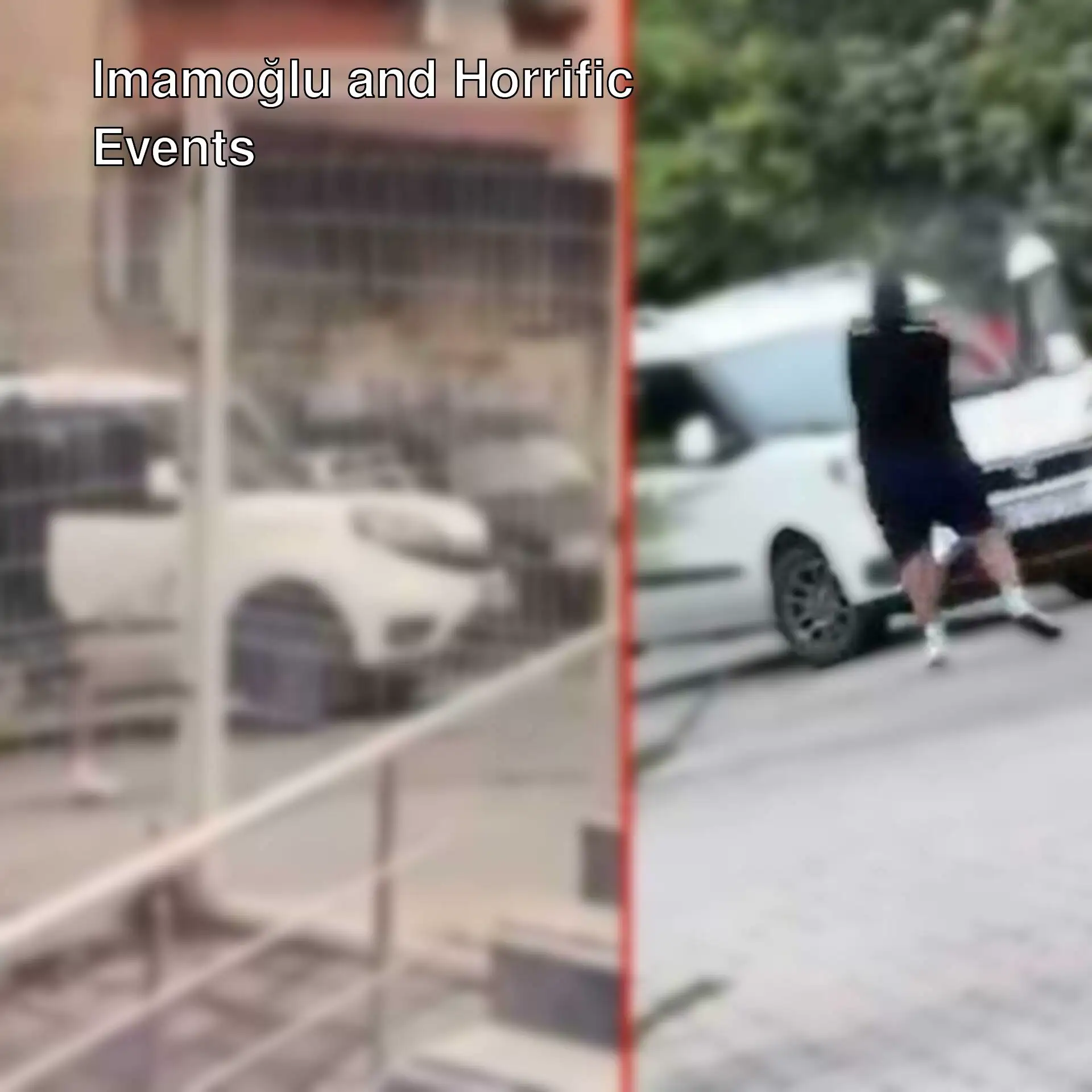 A man running towards a car. A man running towards a car.