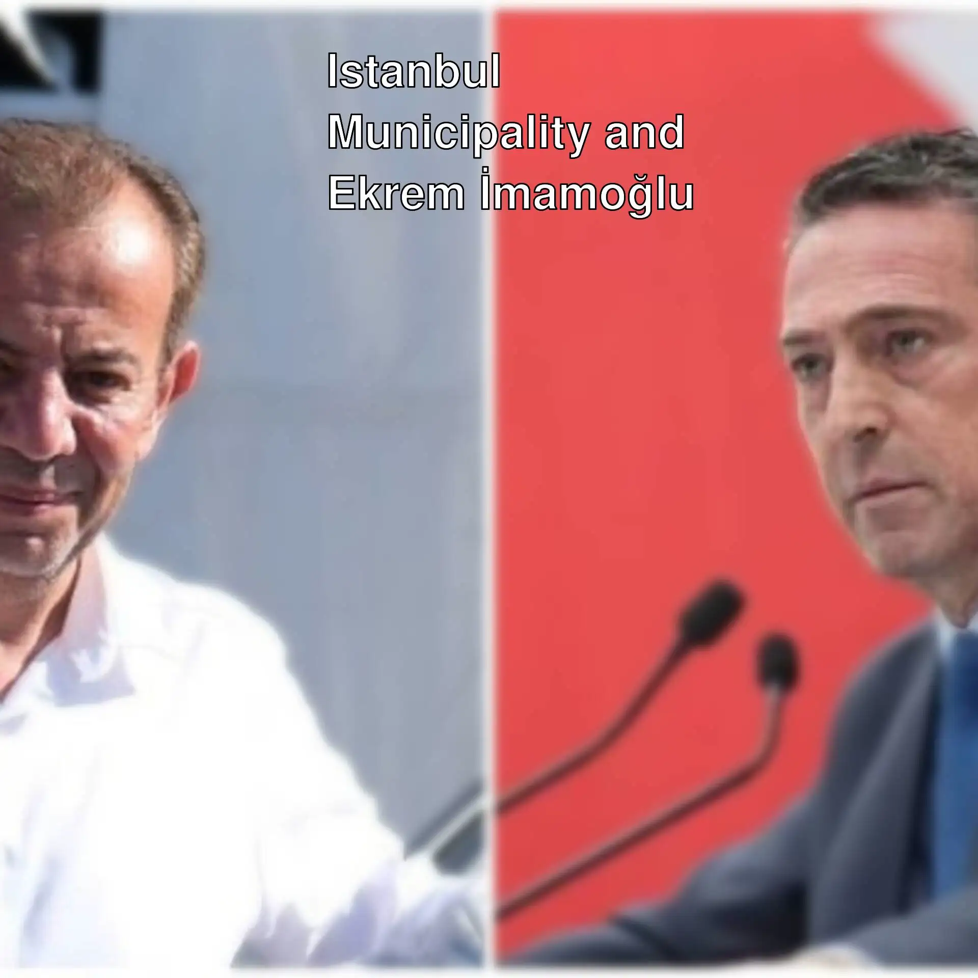 Tanju Özcan made statements regarding Ali Koç. Tanju Özcan made statements regarding Ali Koç.
