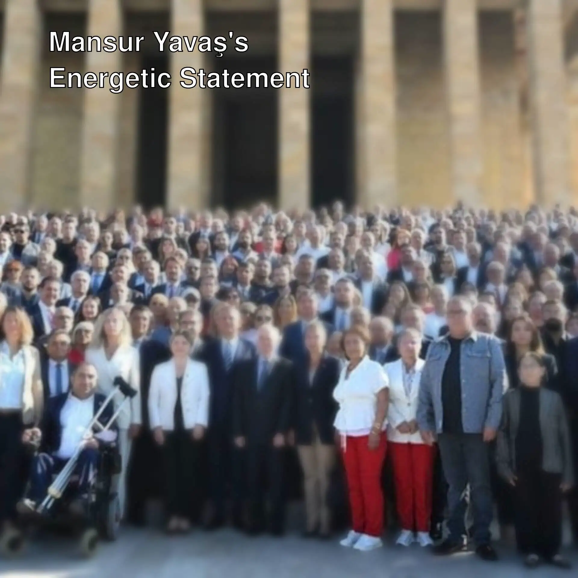 Mansur Yavaş and group photo Mansur Yavaş and group photo