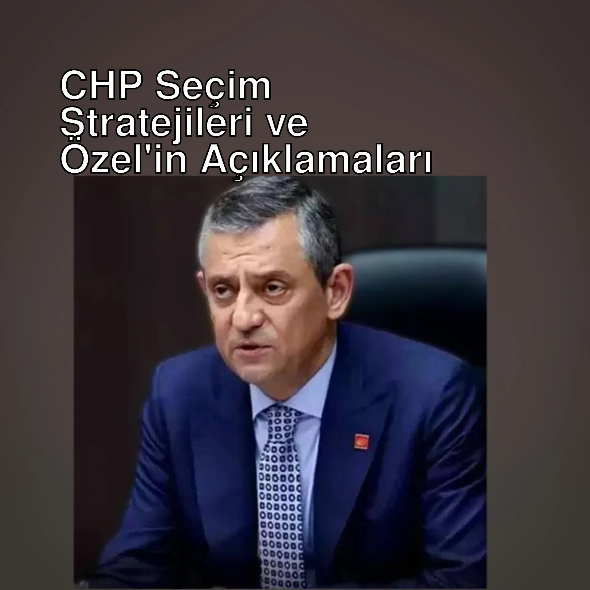 CHP Genel Başkanı Özgür Özel canlı yayında konuşuyor.