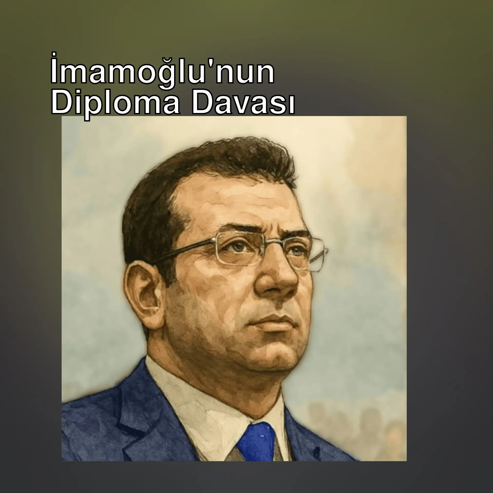 Ekrem İmamoğlu, gözlük ve takım elbise giymiş bir adam.