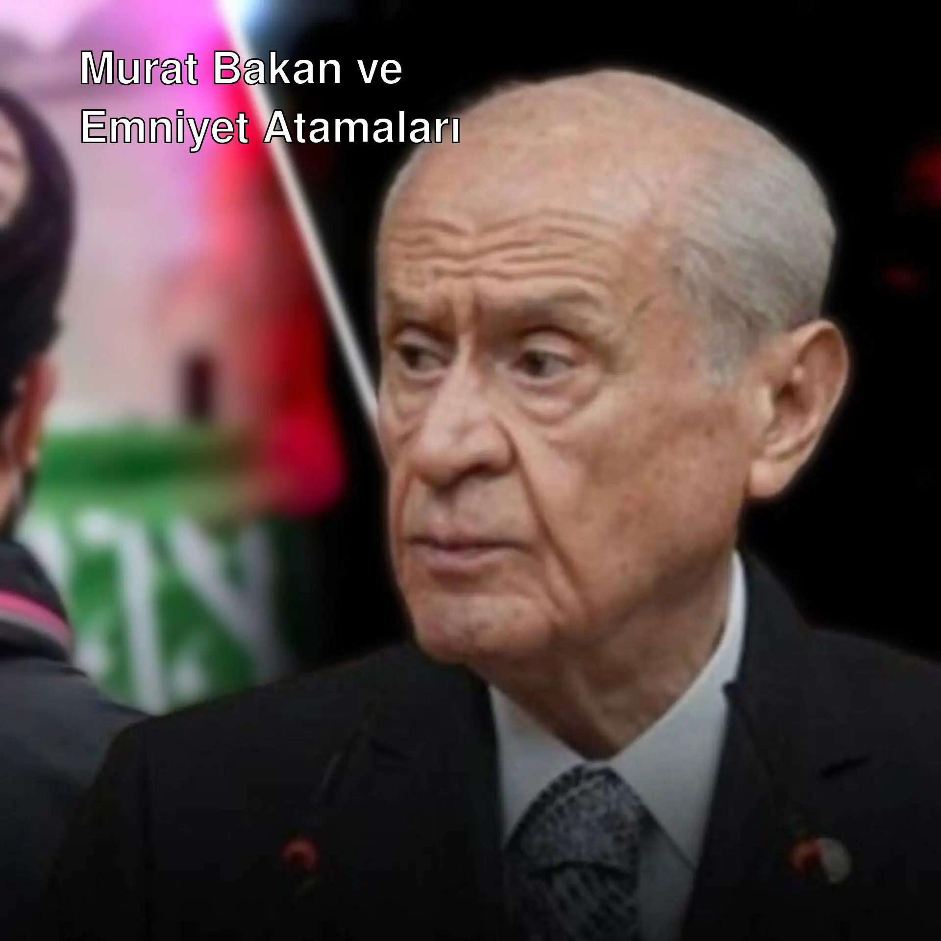 Murat Bakan, emniyetteki atamalara ilişkin açıklama yapıyor.