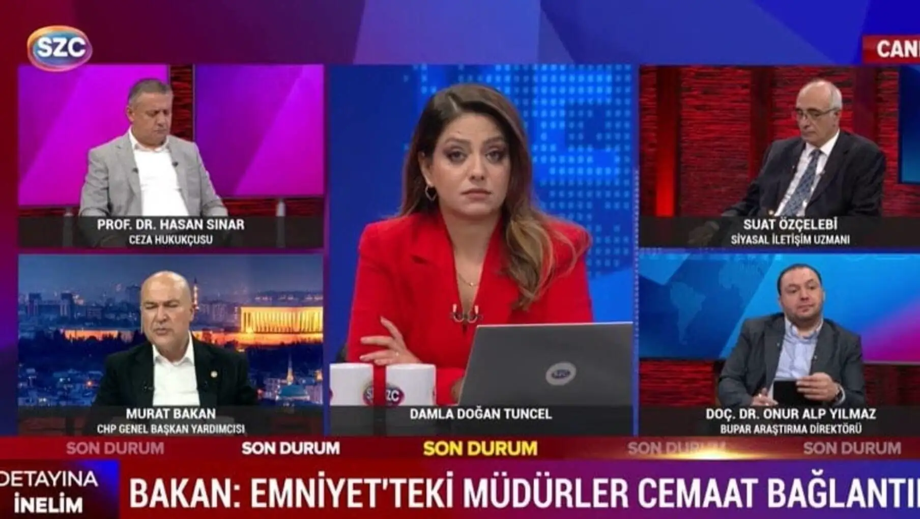 Murat Bakan, emniyet atamaları hakkında konuşuyor.
